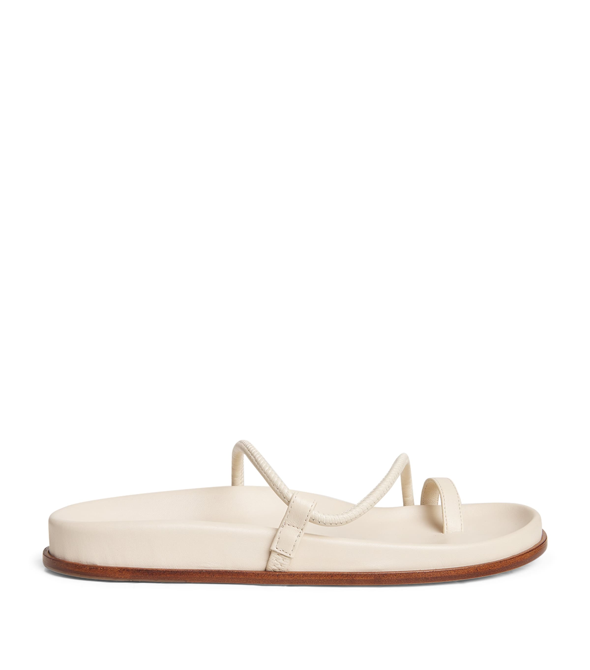 Shop Emme Parsons Leather Bari Sandals In Ivory