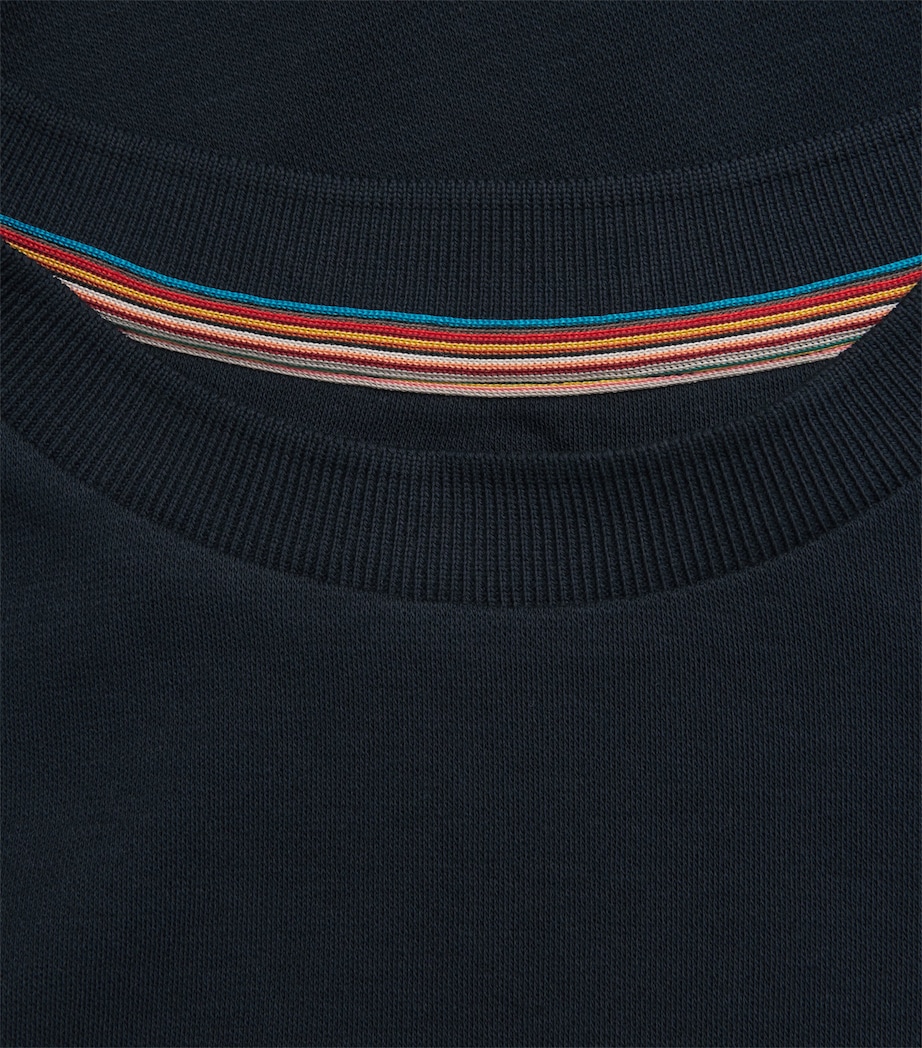 Organic Cotton Logo T-Shirt BLUE-49 Image 5