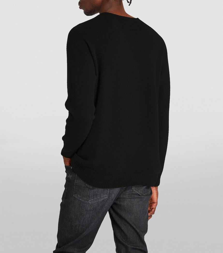 Lambswool Sweater BLACK Image 4