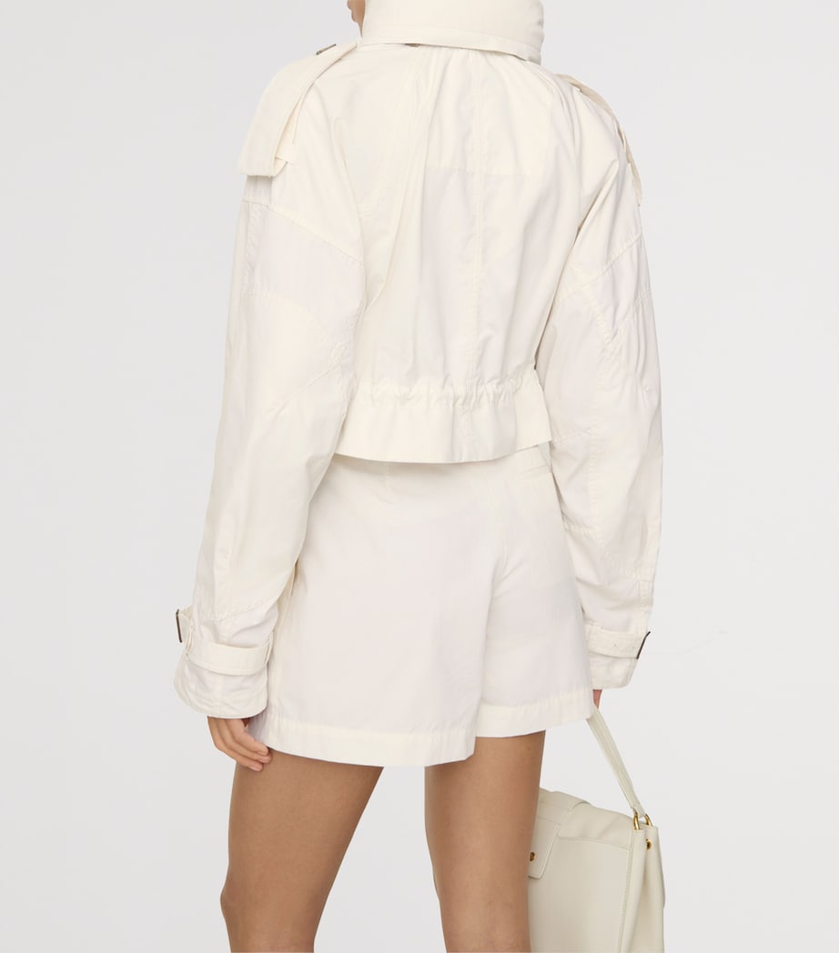 Cotton Ladymoor Jacket SEASHELL WHITE Image 3