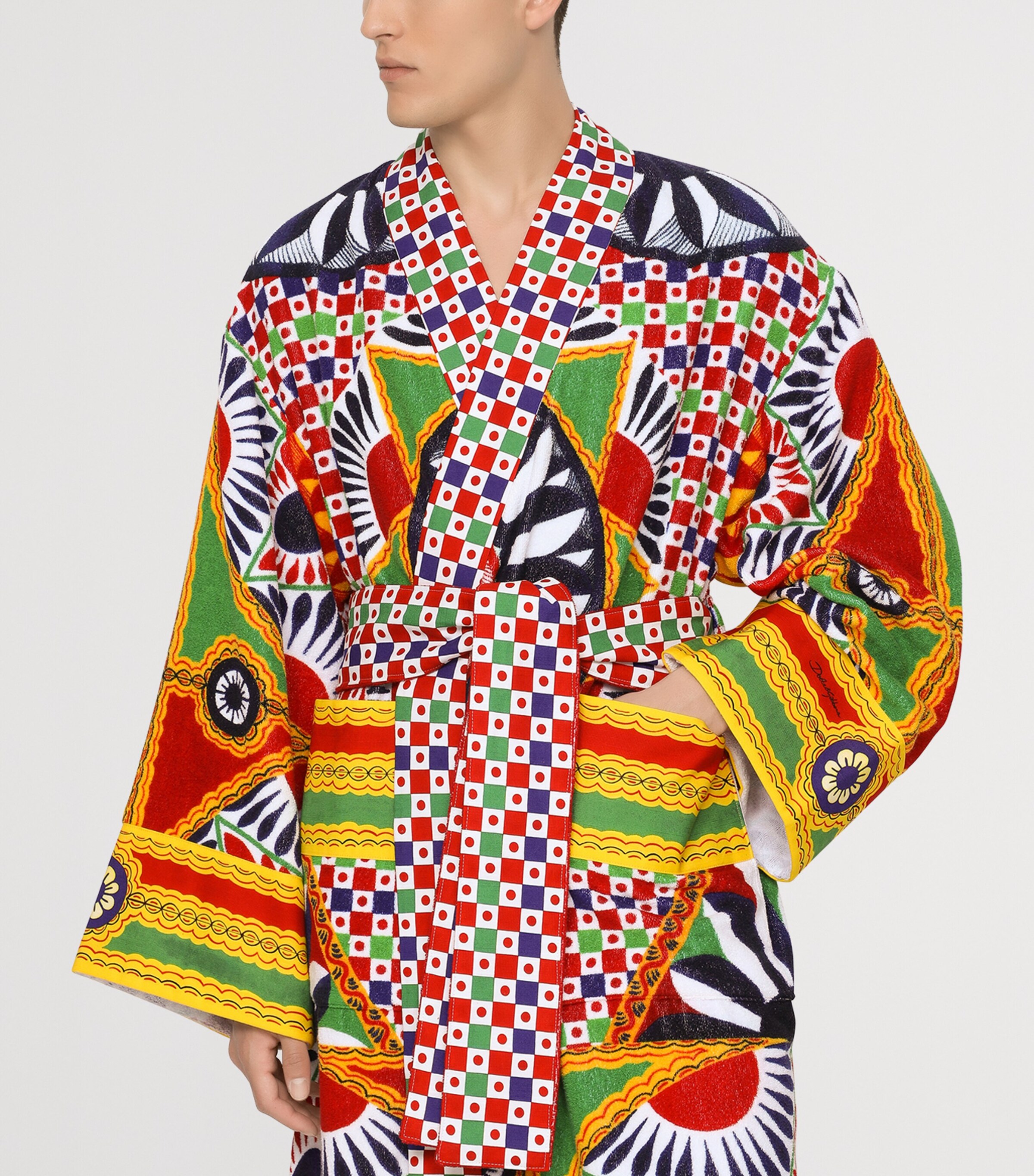 Terry Cotton Carretto Robe UC031 CARRETTO F DO Image 9