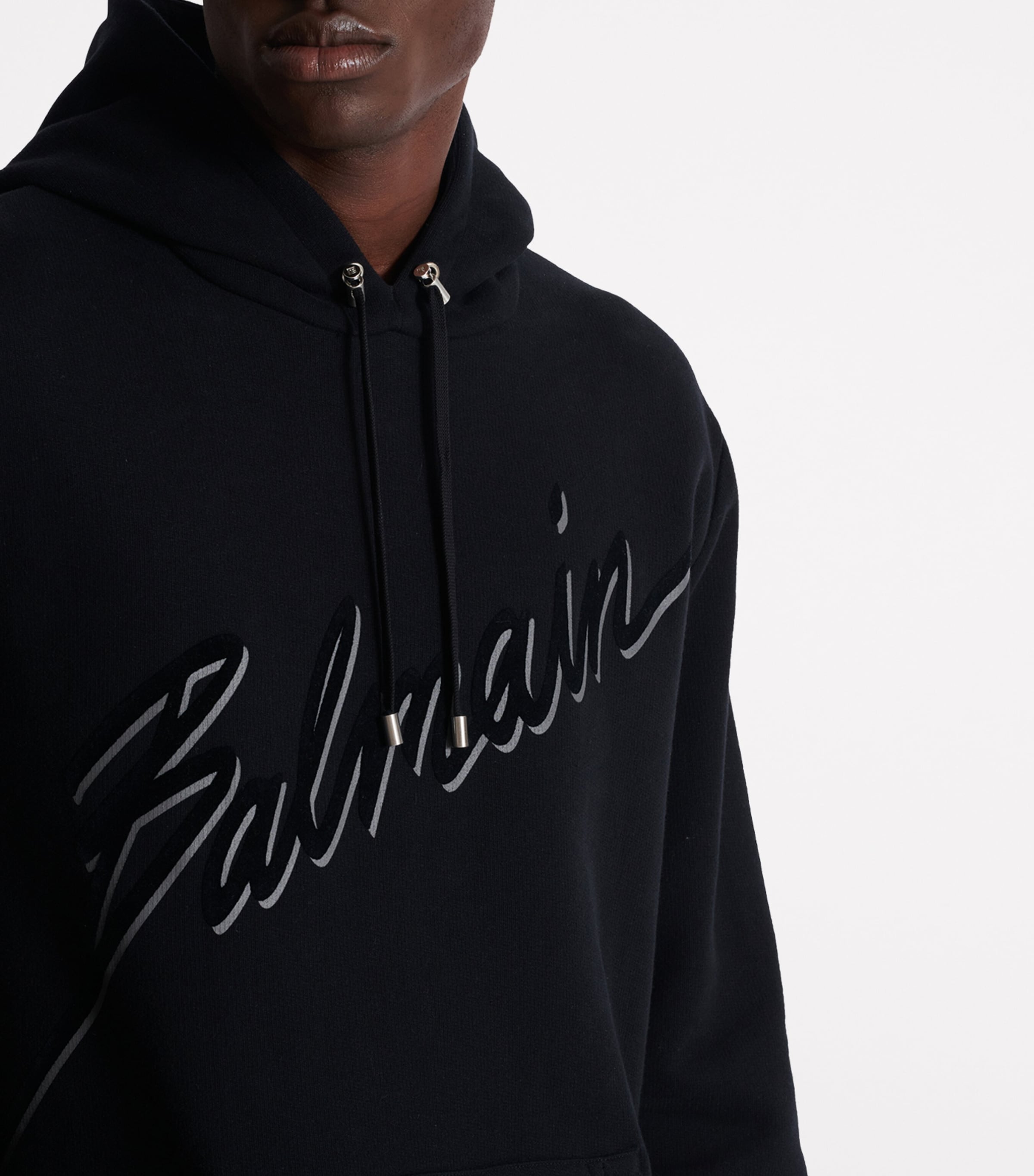 Organic Cotton Logo Hoodie EAP NOIR/NOIR Image 2