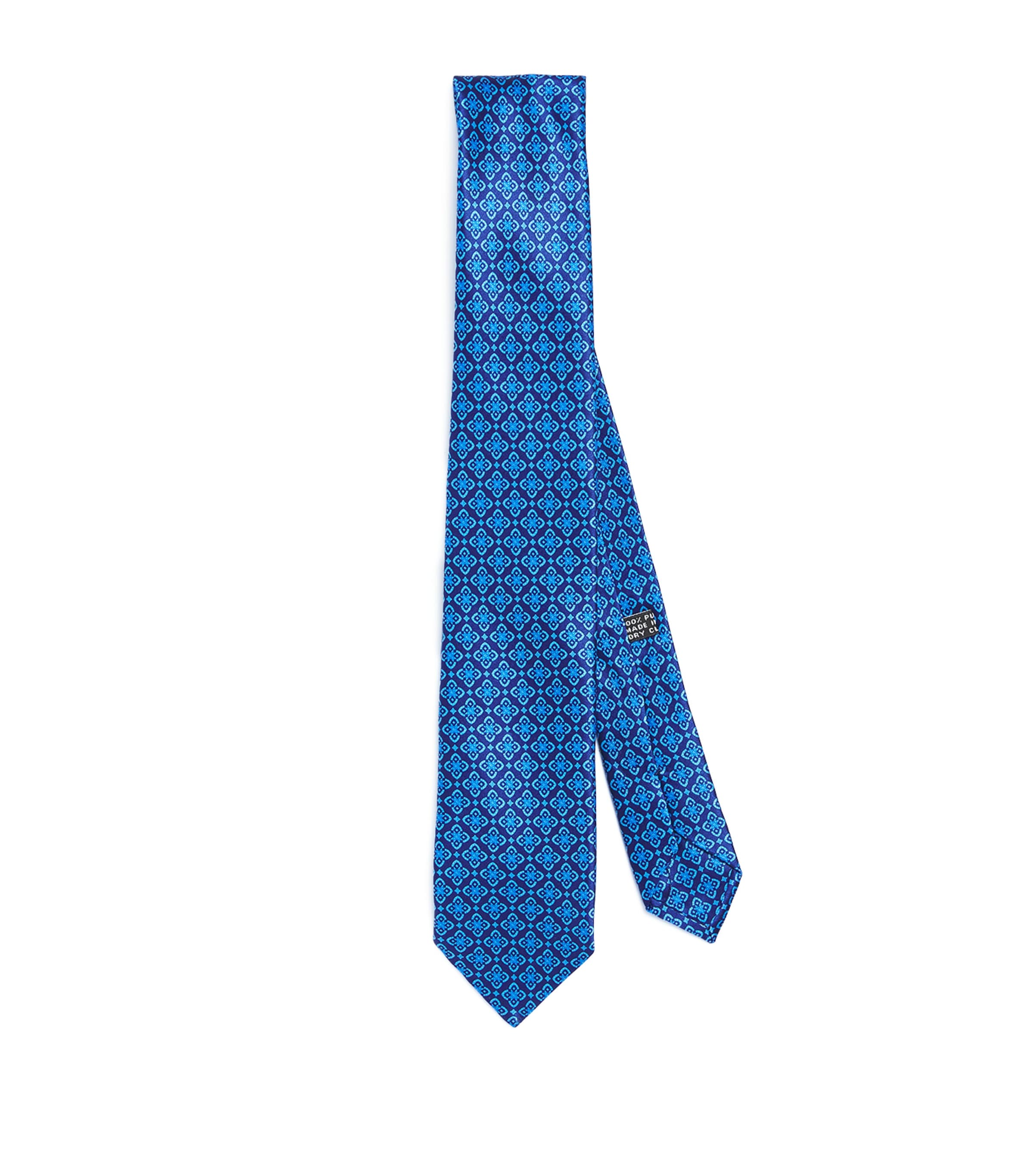 Stefano Ricci Silk Geometric Print Tie