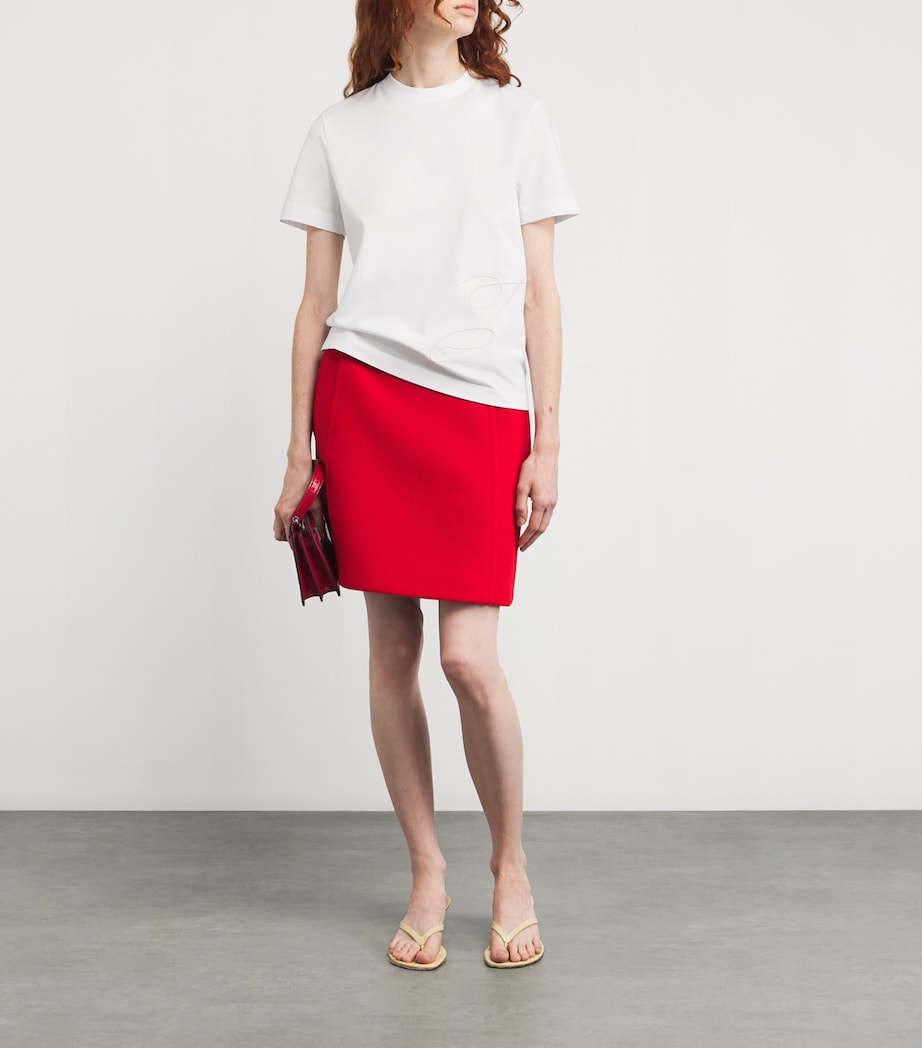 Cotton J T-Shirt 100 WHITE Image 2