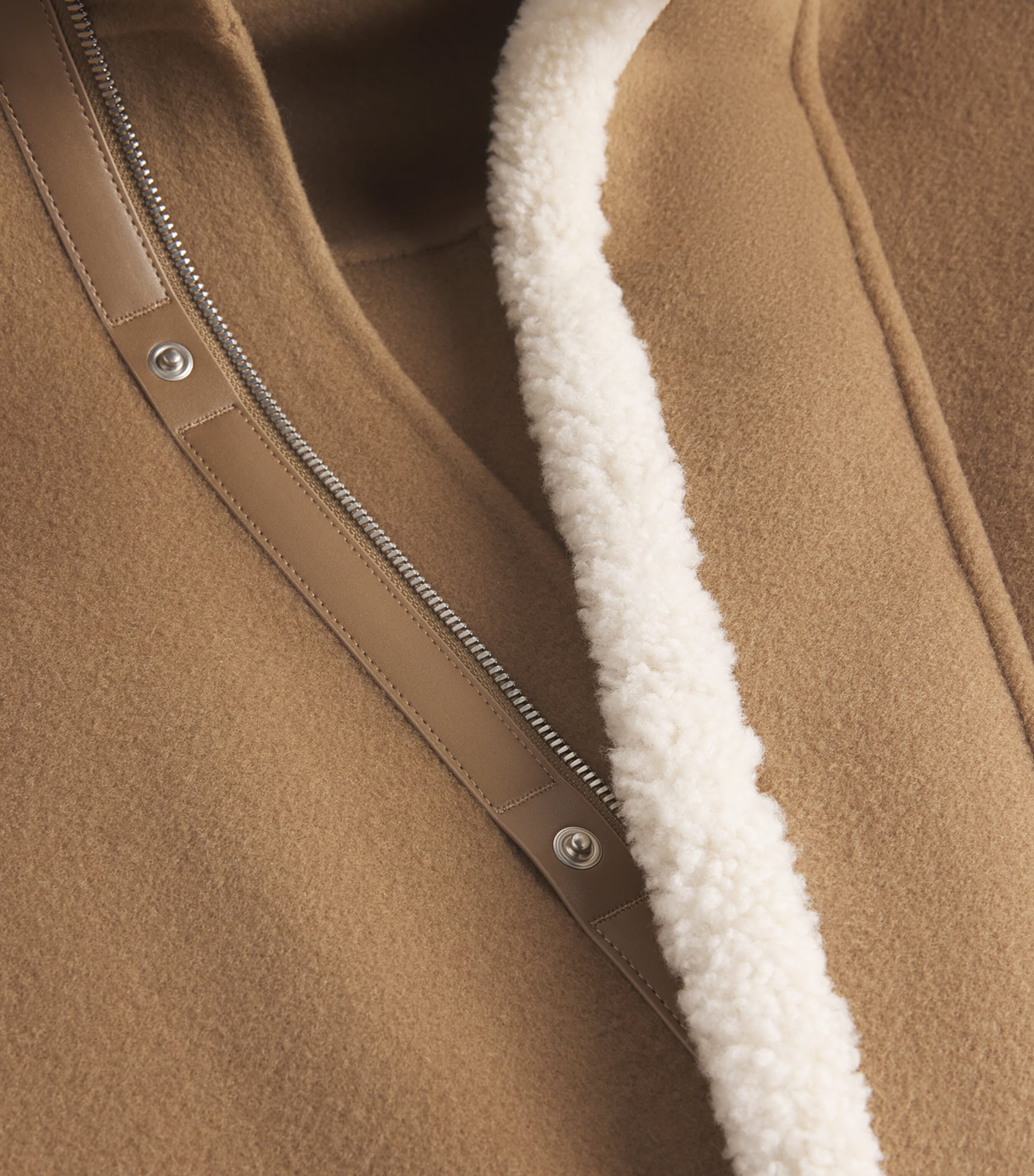 Wool Abraham Duffle Coat OTTERNATUR A Image 5