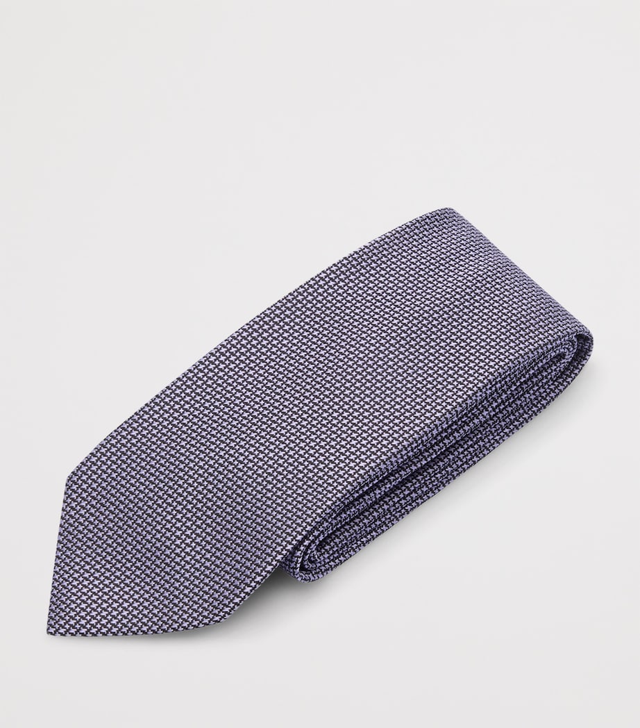 Silk Tonal Jacquard Tie GV120 Image 3