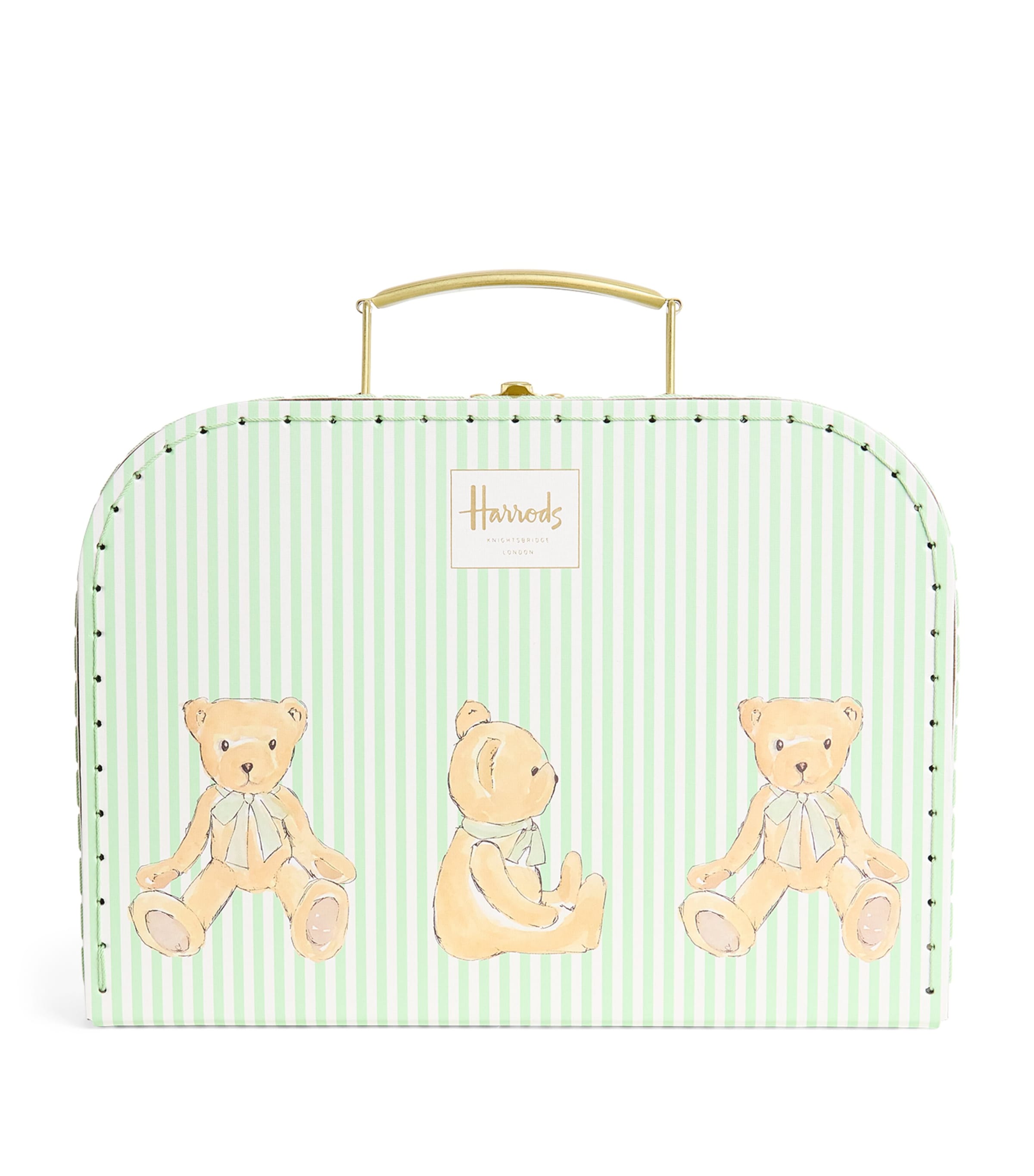 Harrods Set of 2 Henry Bear Carry Cases | Designers | Harrods | Toys | Luxury Stationery | Gifts | Gifts for Babies | Desk Accessories | Boys Accessories | Bags & Backpacks | Girls Accessories | Arts & Crafts | Kids' Costumes