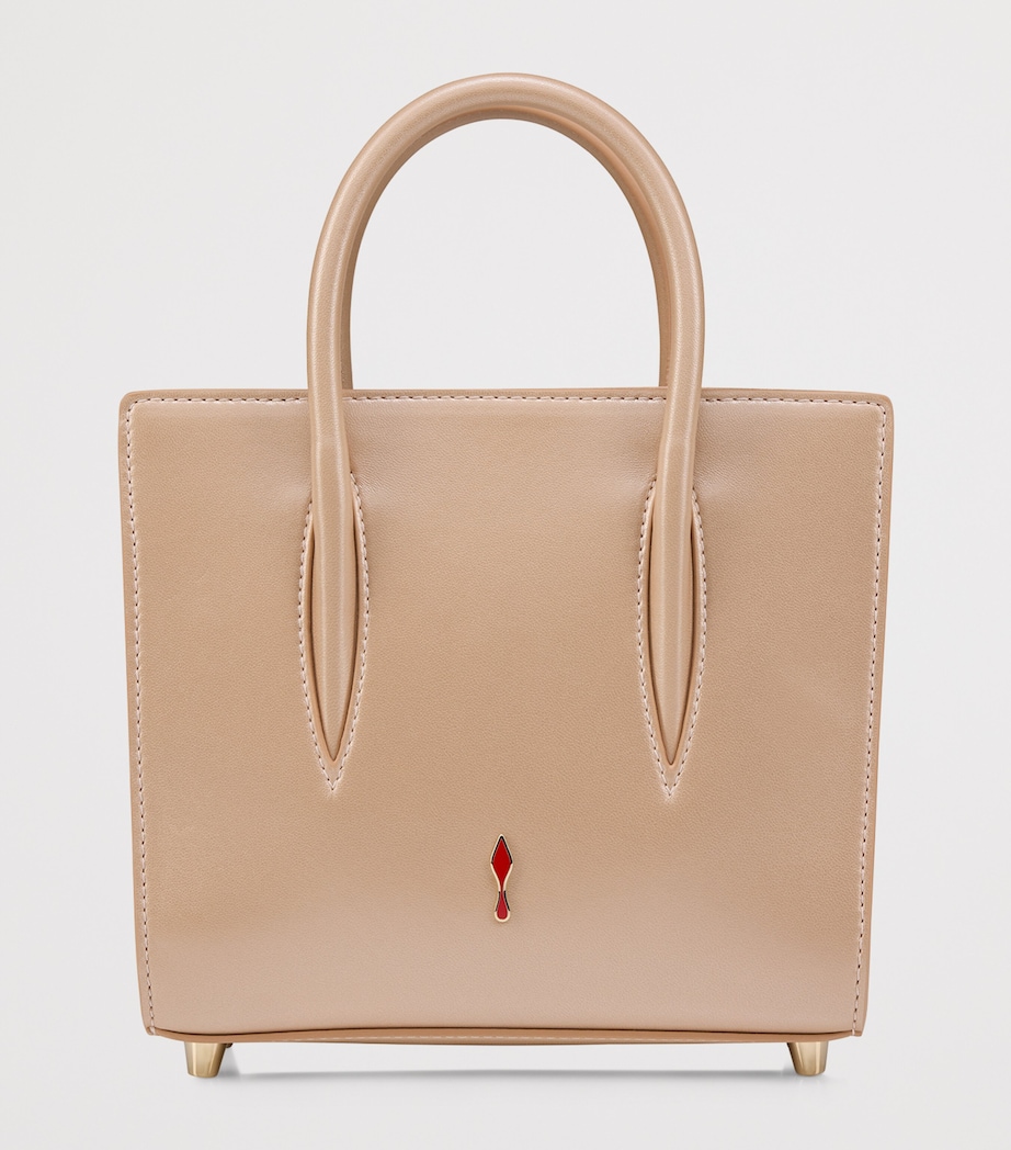 Mini Paloma Leather Top-Handle Bag F609 Image 6