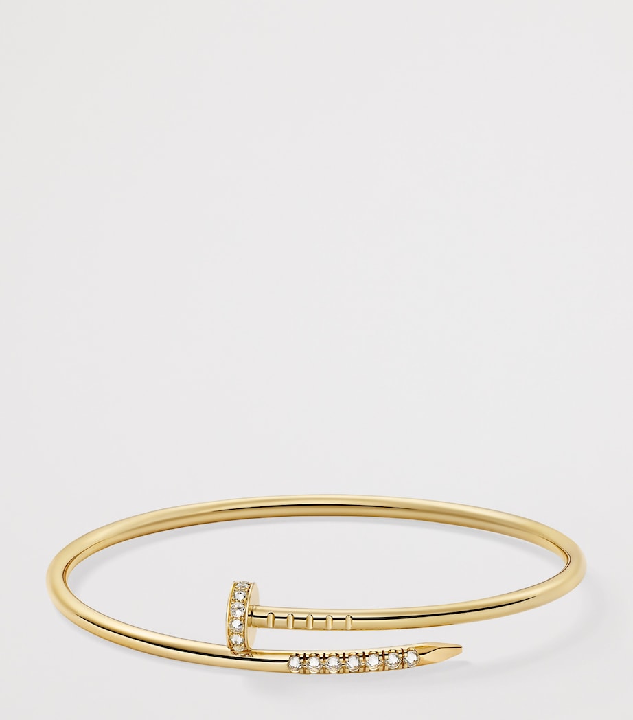 Small Yellow Gold and Diamond Juste Un Clou Bracelet YELLOW GOLD Image 3