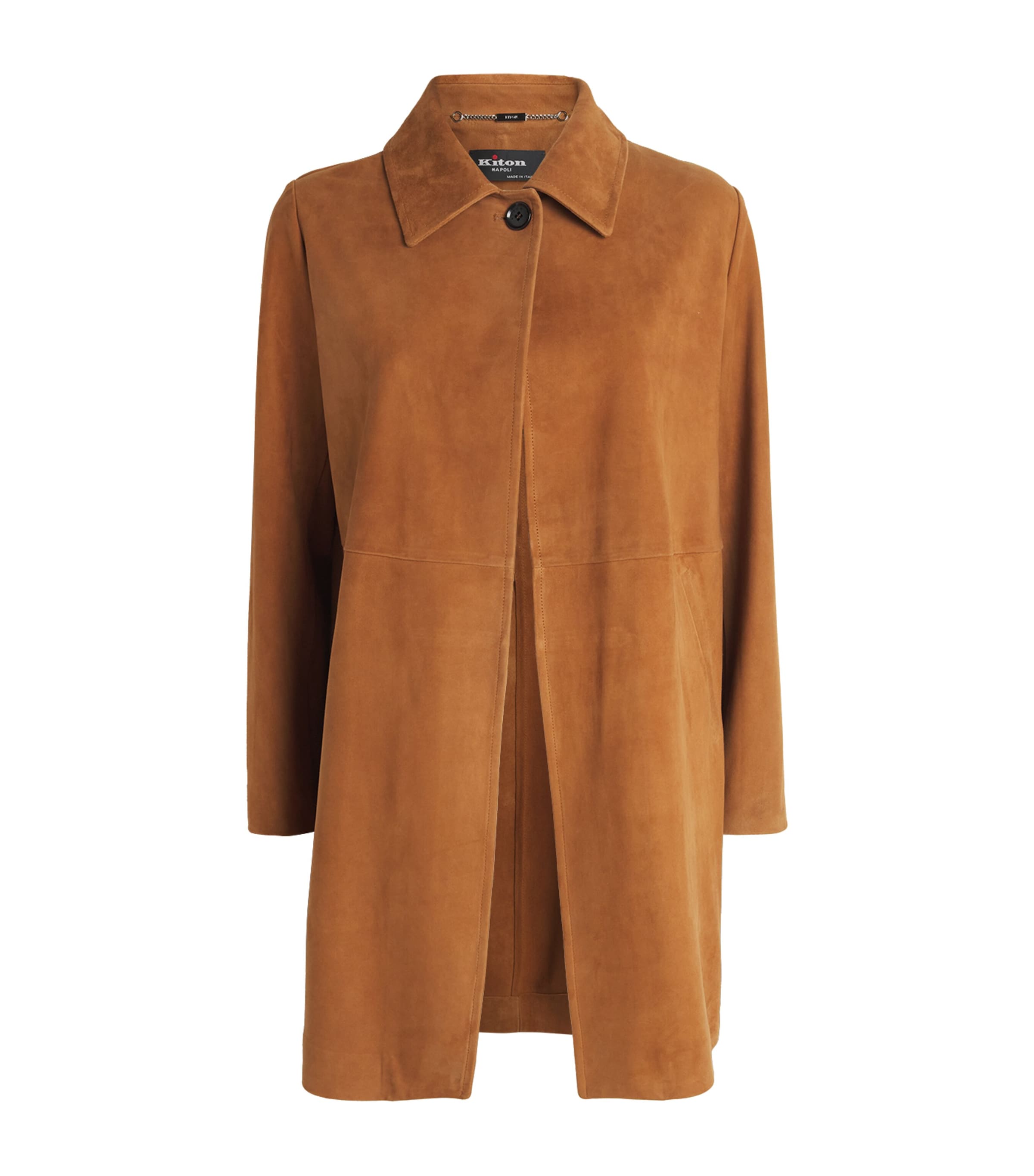 Suede Overcoat CAMEL Image 1