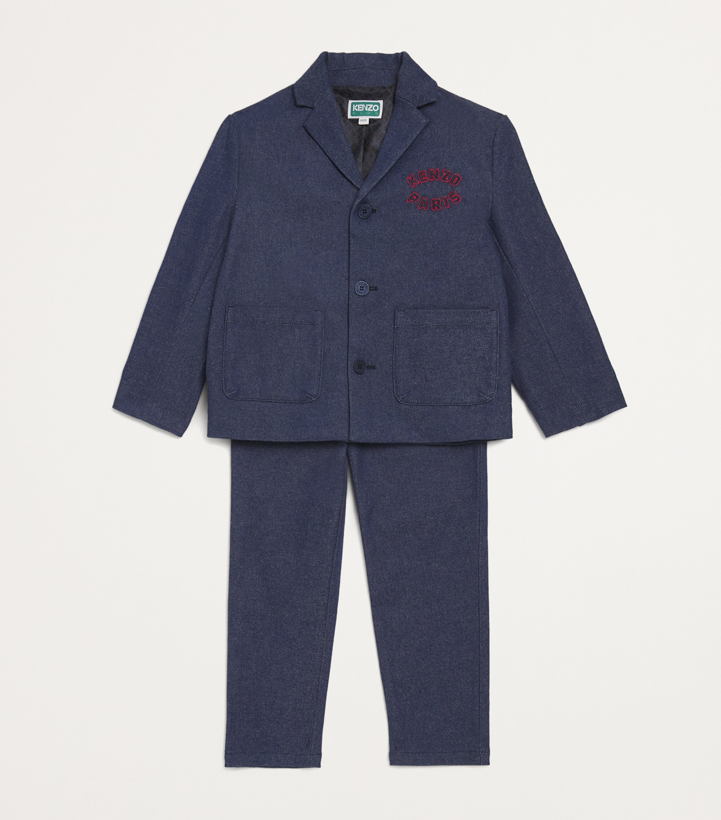 Blazer and Trousers Set (2-14 Years) 84A NAVY Image 3
