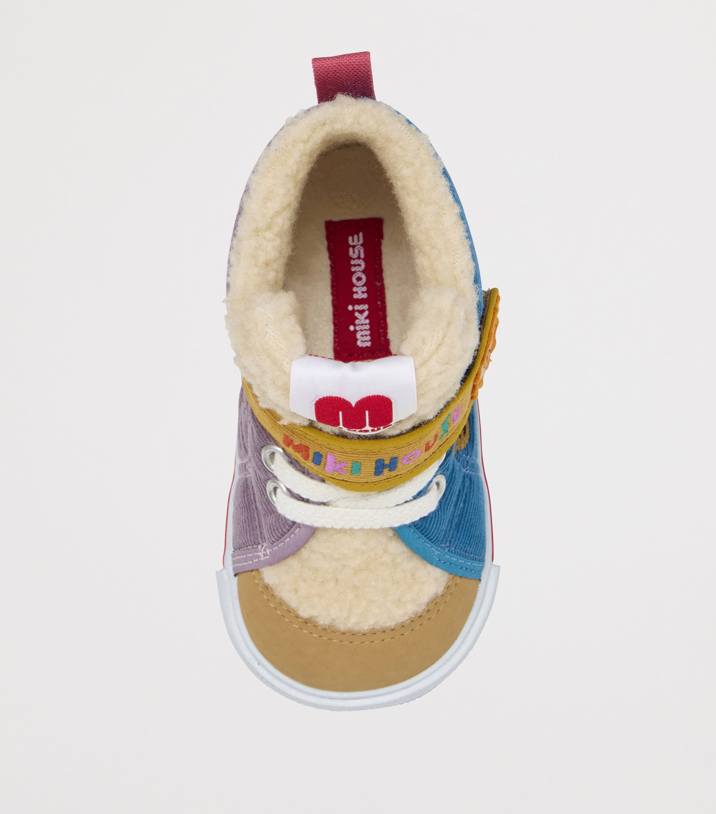 Cotton-Blend Velcro Sneakers 87 Image 9