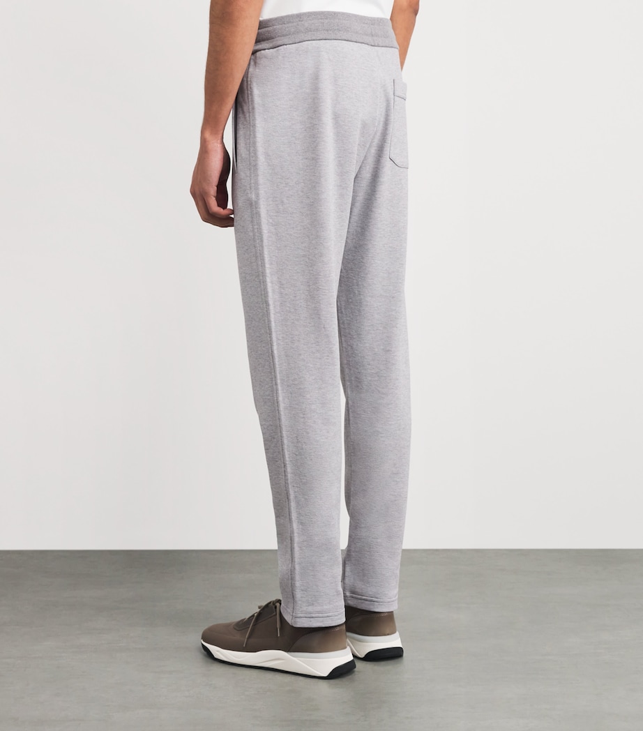 Brioni Mens Cotton-Blend Sweatpants Image 5