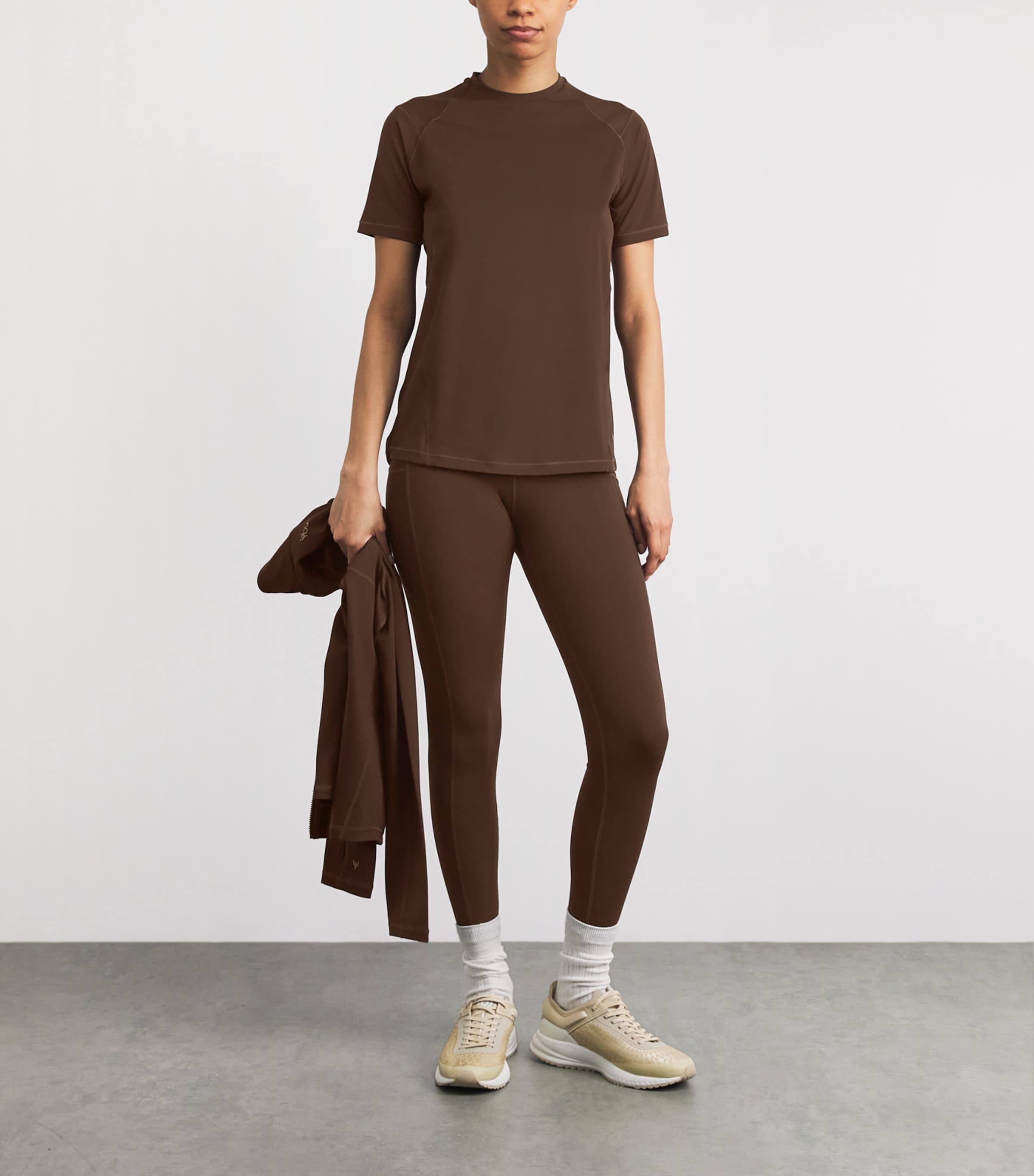 Y.O.U Womens Waterley Relaxed T-Shirt Potting Soil Image 2