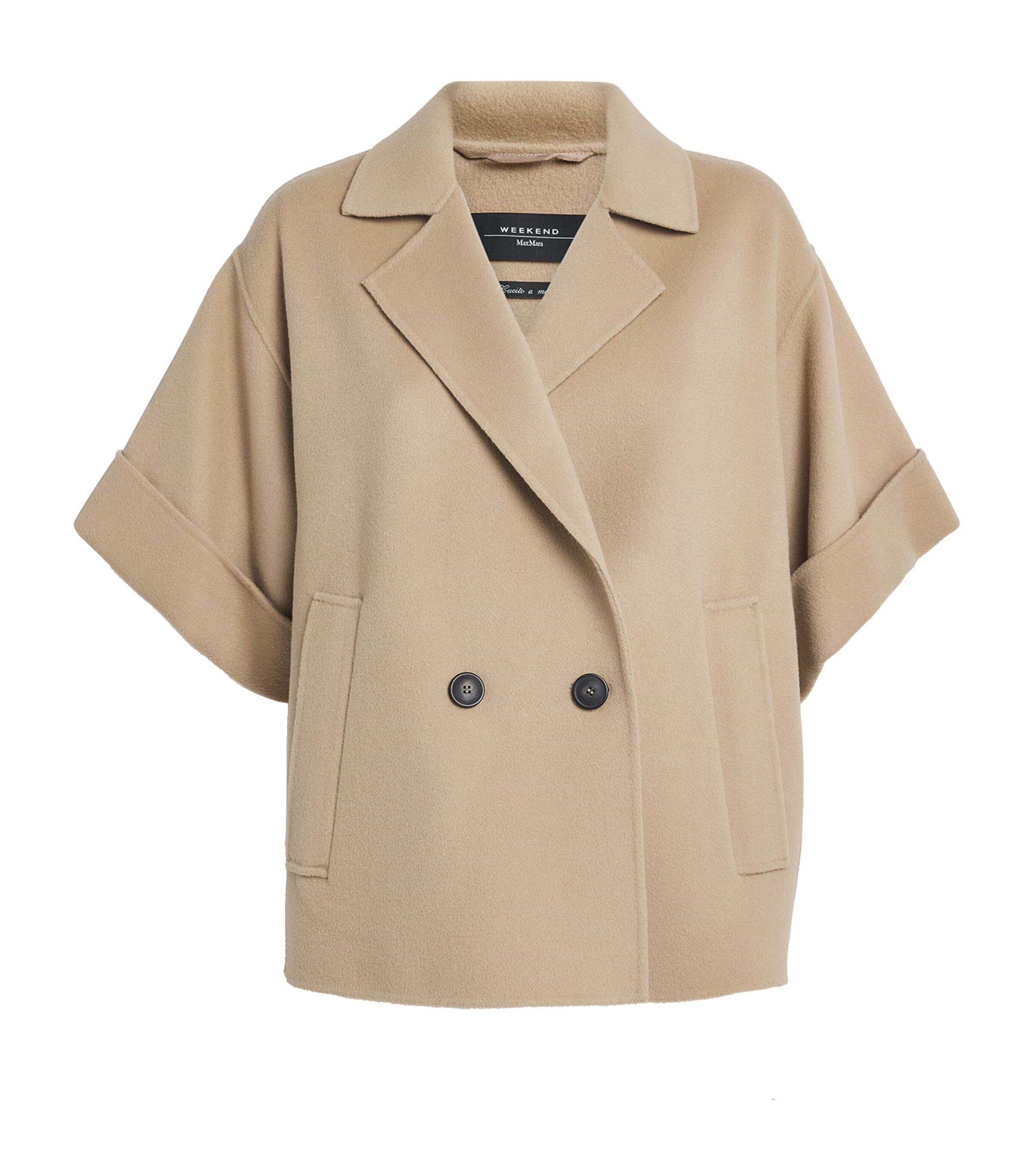 Weekend Max Mara Virgin Wool Short Coat | Women Clothing | Coats & Jackets | Wool Coats | Designers | Weekend Max Mara