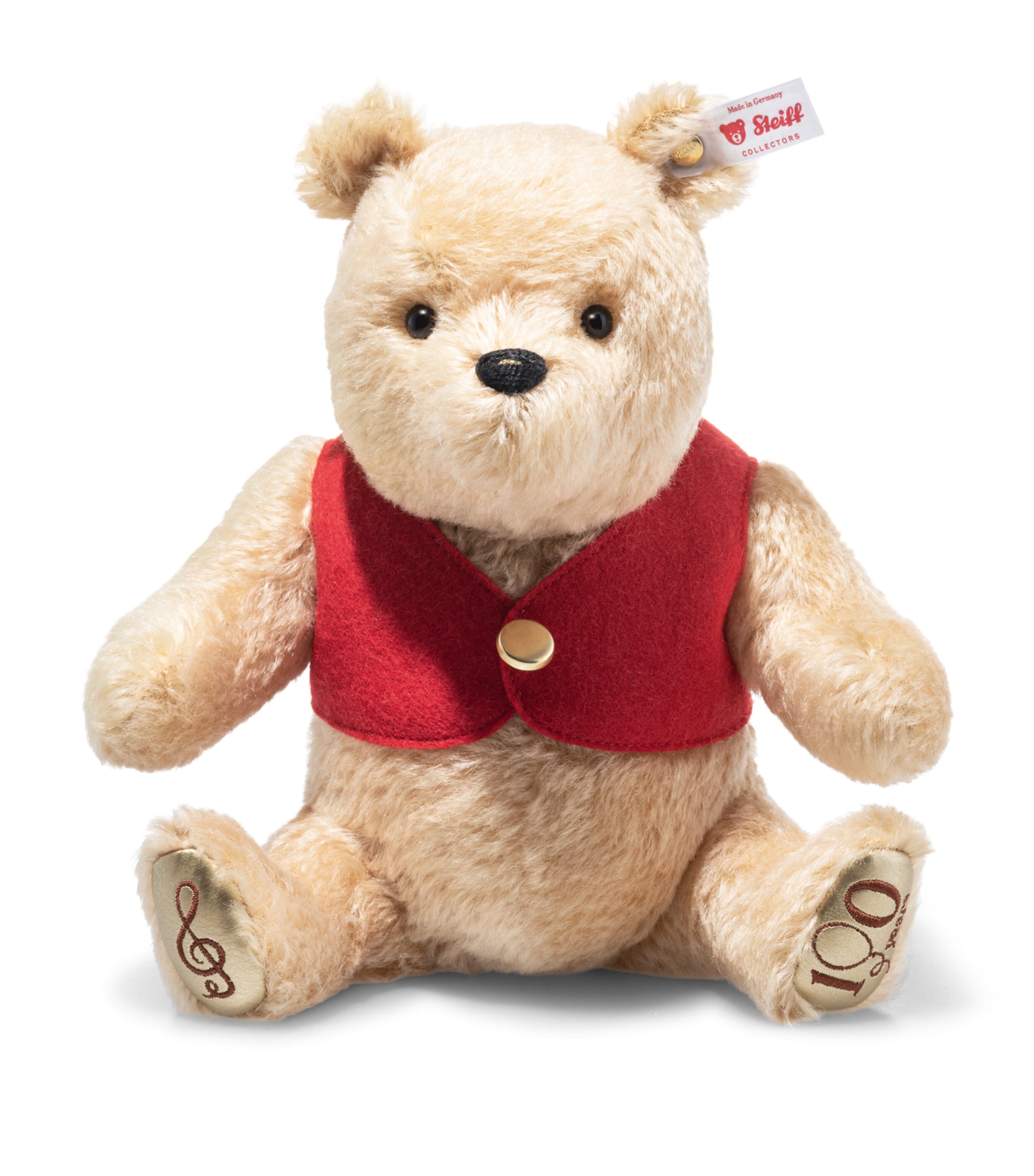 Steiff x Disney Winnie the Pooh 100th Anniversary Bear Image 1