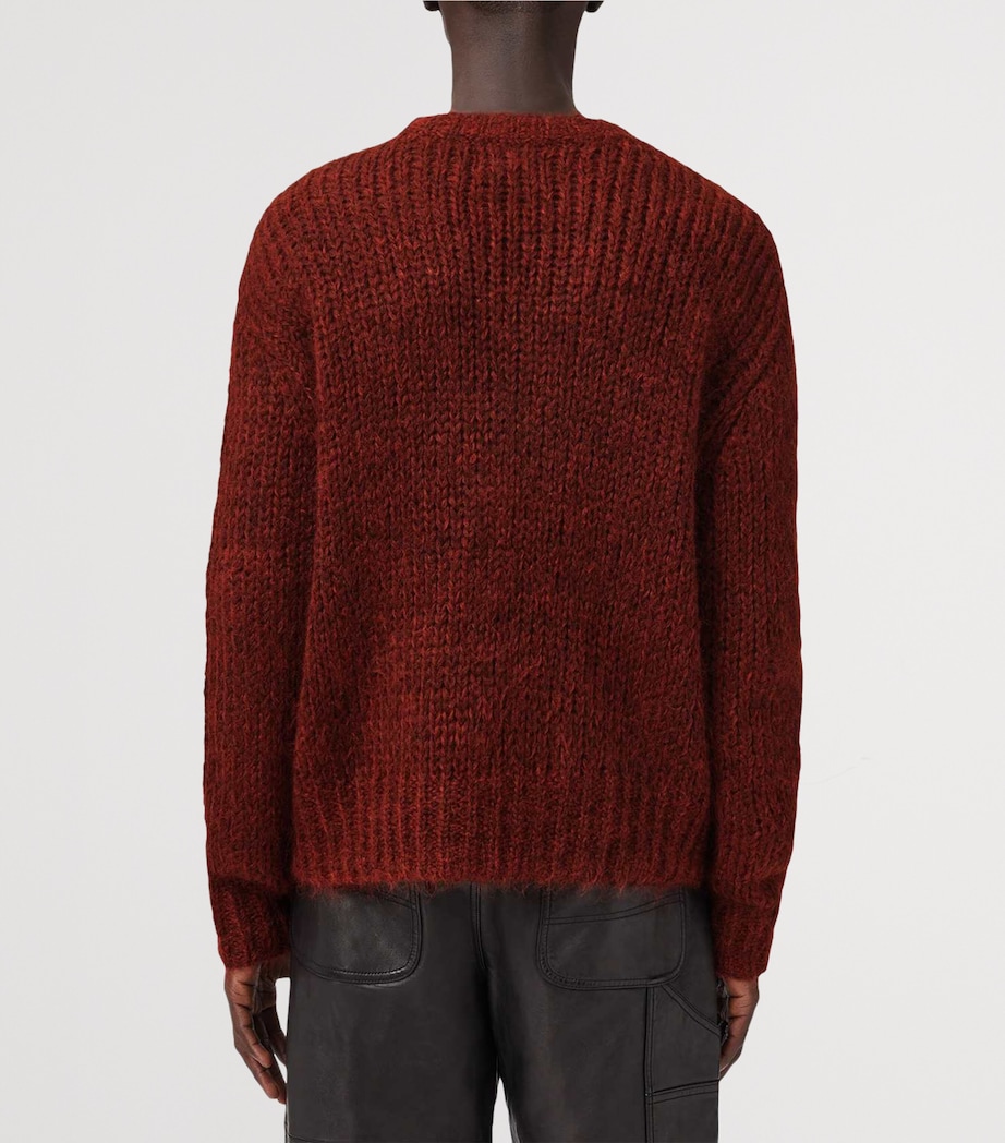 Oversized Myles Sweater RUST RED Image 6
