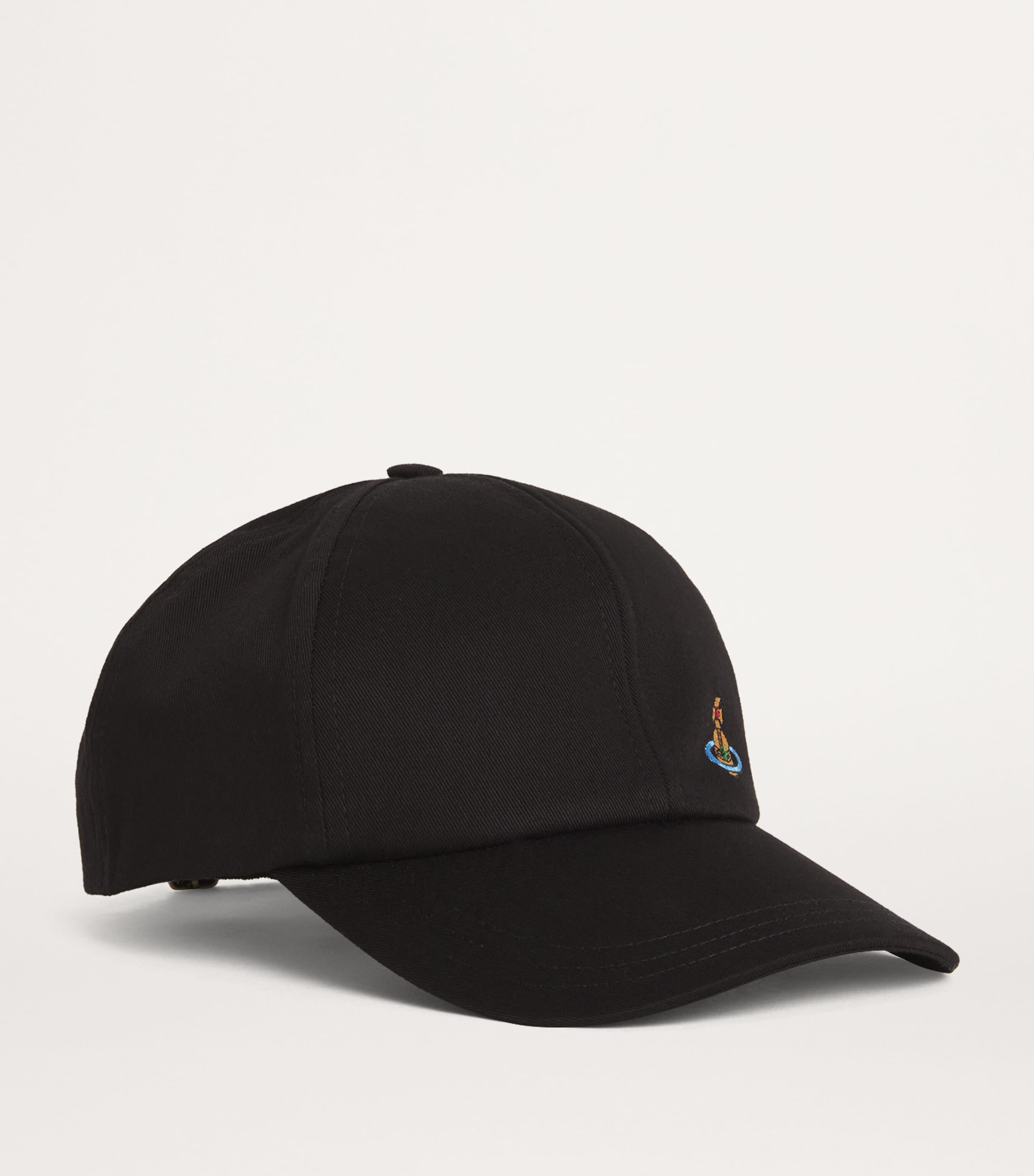 Cotton Orb Baseball Cap BLACK-N401 Image 2