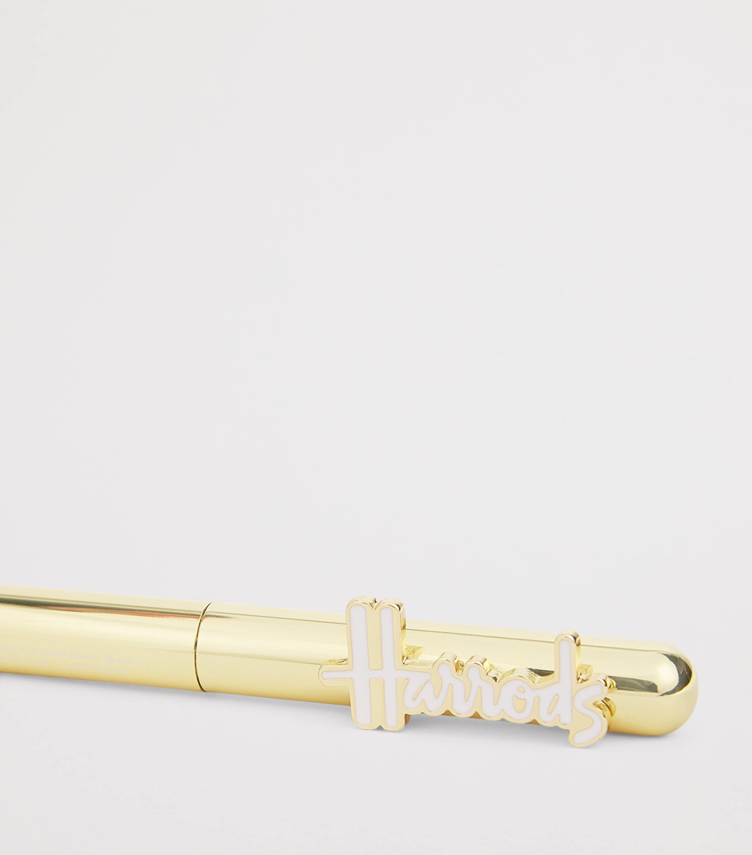 Logo Topper Ballpoint Pen GOLD Image 3