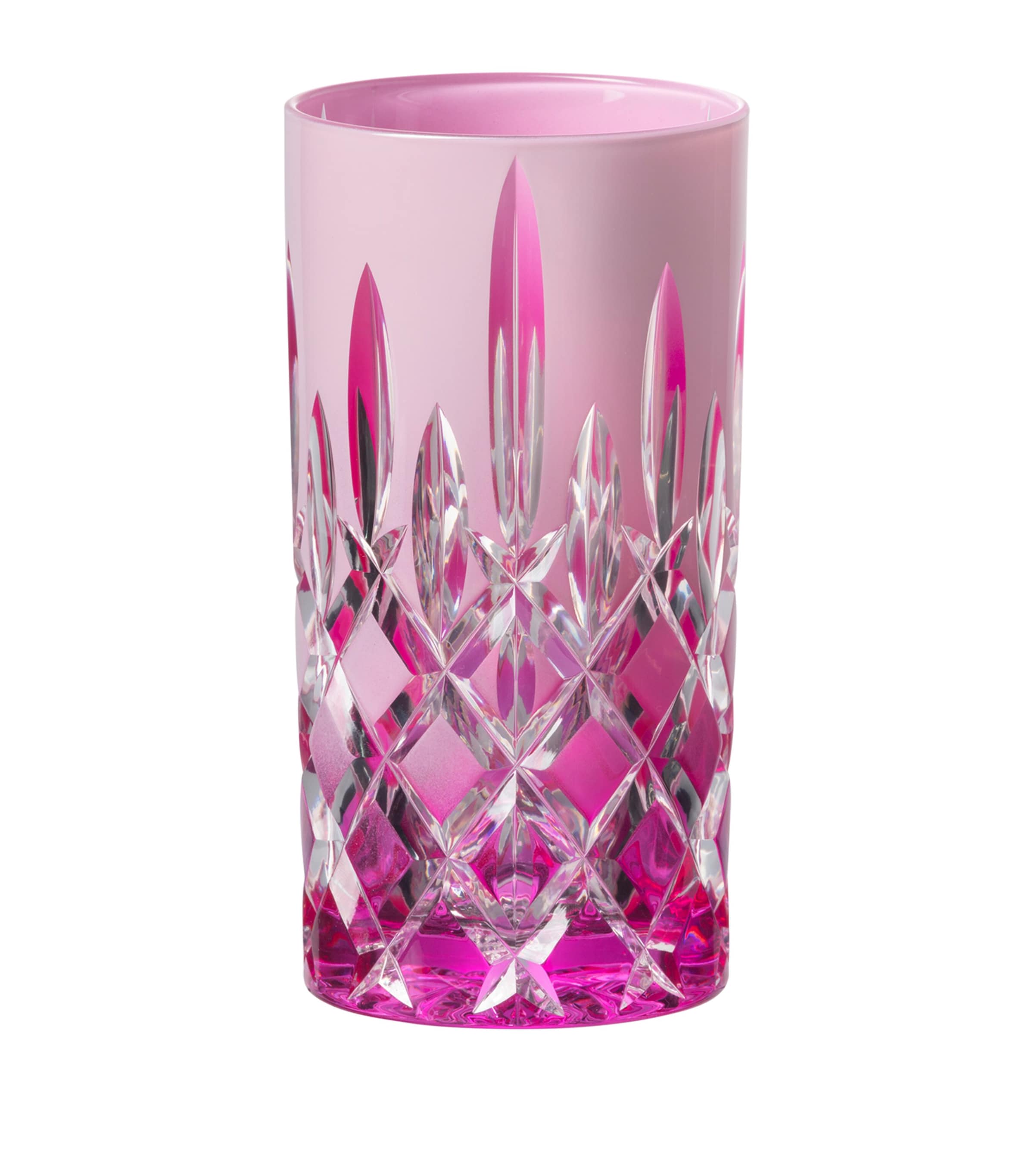 Crystal Laudon Highball Glass (395ml) PINK Image 1