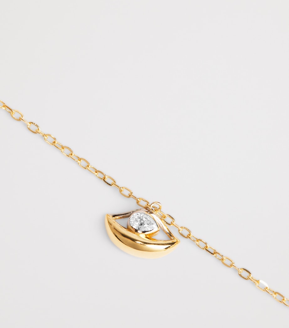 Yellow Gold, Diamond and Turquoise N*93 Salvatore Necklace YELLOW GOLD Image 5