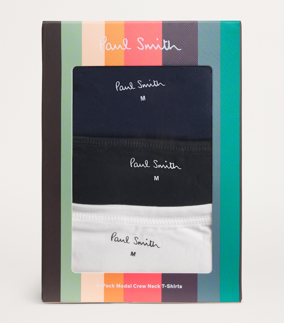 Modal-Blend Lounge T-Shirt (Pack of 3) 1A MULTICOLOUR Image 5