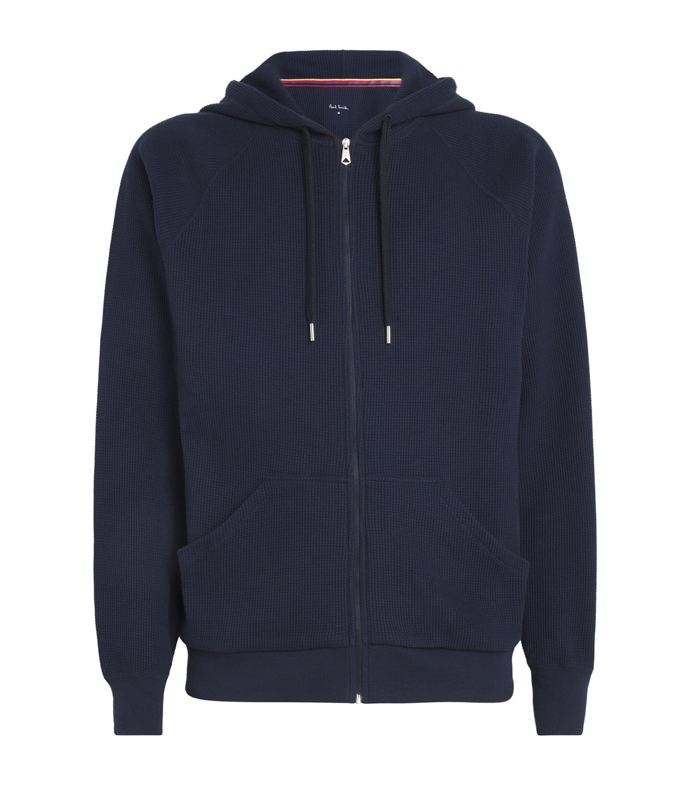 PAUL SMITH WAFFLE-TEXTURE LOUNGE HOODIE