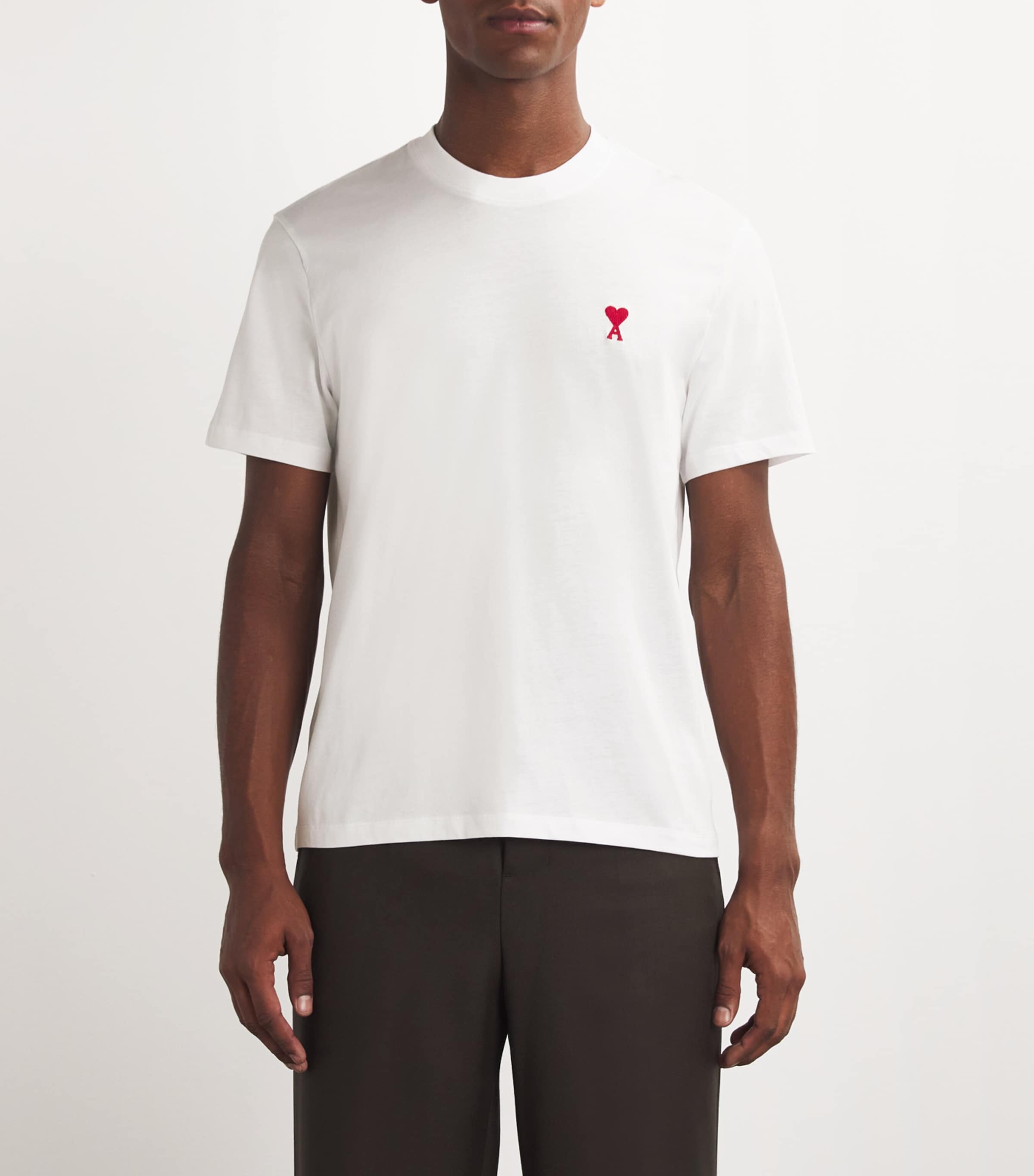 【関税・送料無料】AMI Paris Ami de Coeur コットン Tシャツ Ami De Coeur Tシャツ ブラック | AMI PARIS