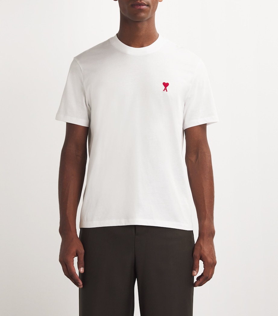 Cotton Ami de Coeur T-Shirt 100/WHITE Image 3