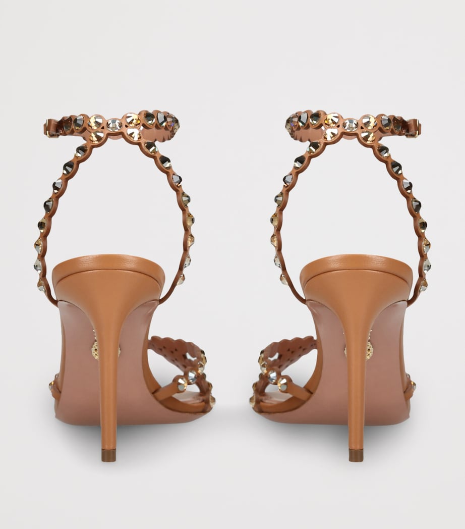 Leather Tequila Sandals 85 BROWN Image 3