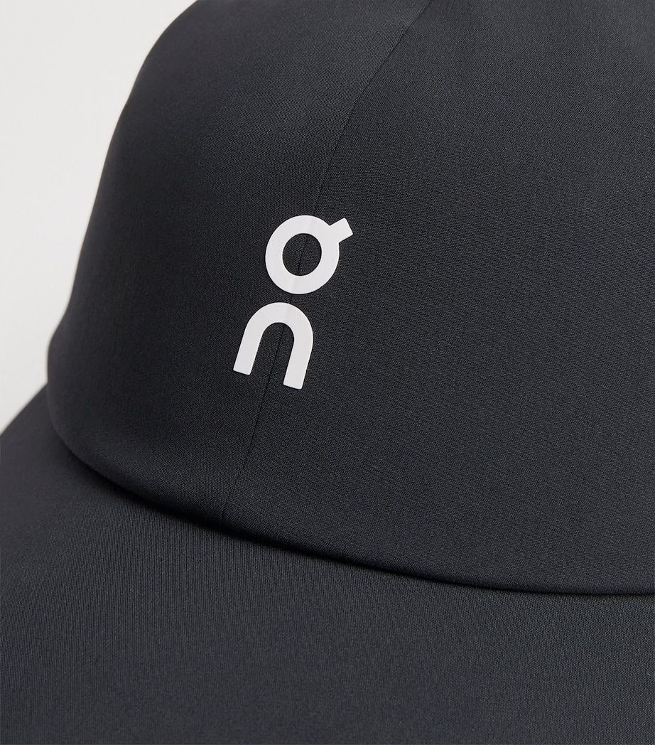 Perforated Court Baseball Cap BLACK Image 4