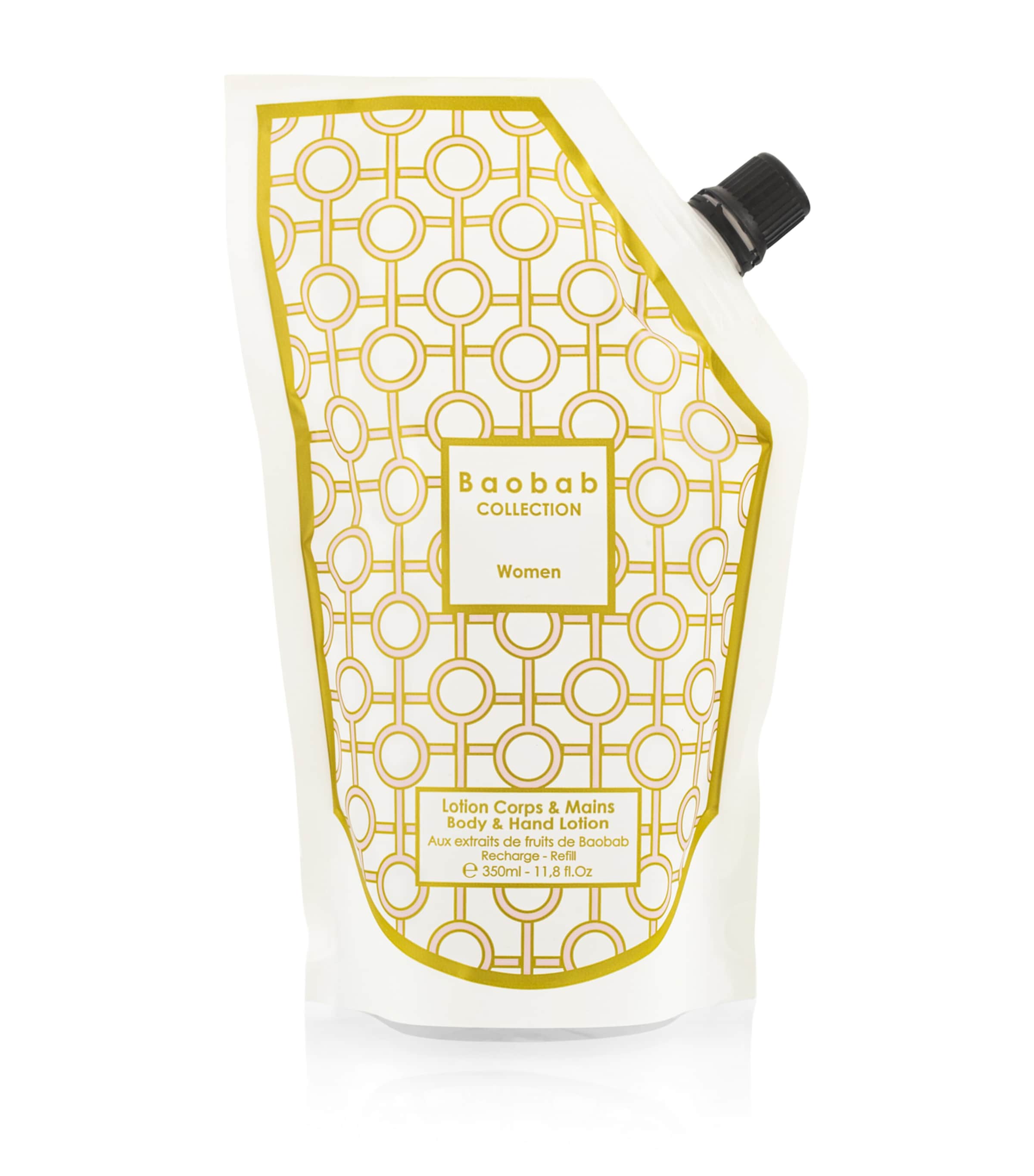 Baobab Collection Women Body And Hand Lotion - Refill In White