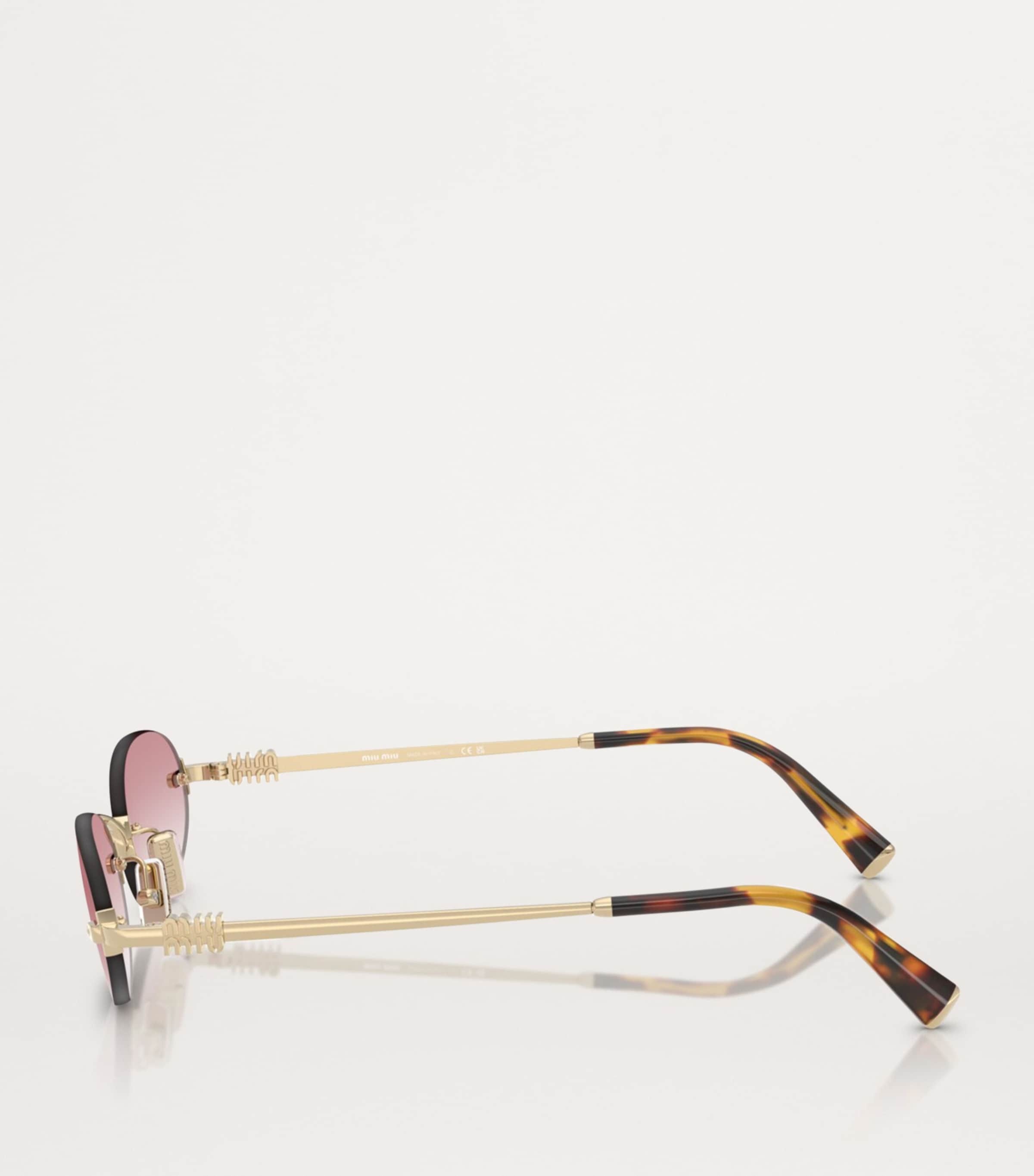 Metal Oval MUA54S Sunglasses ZVN70O Image 3