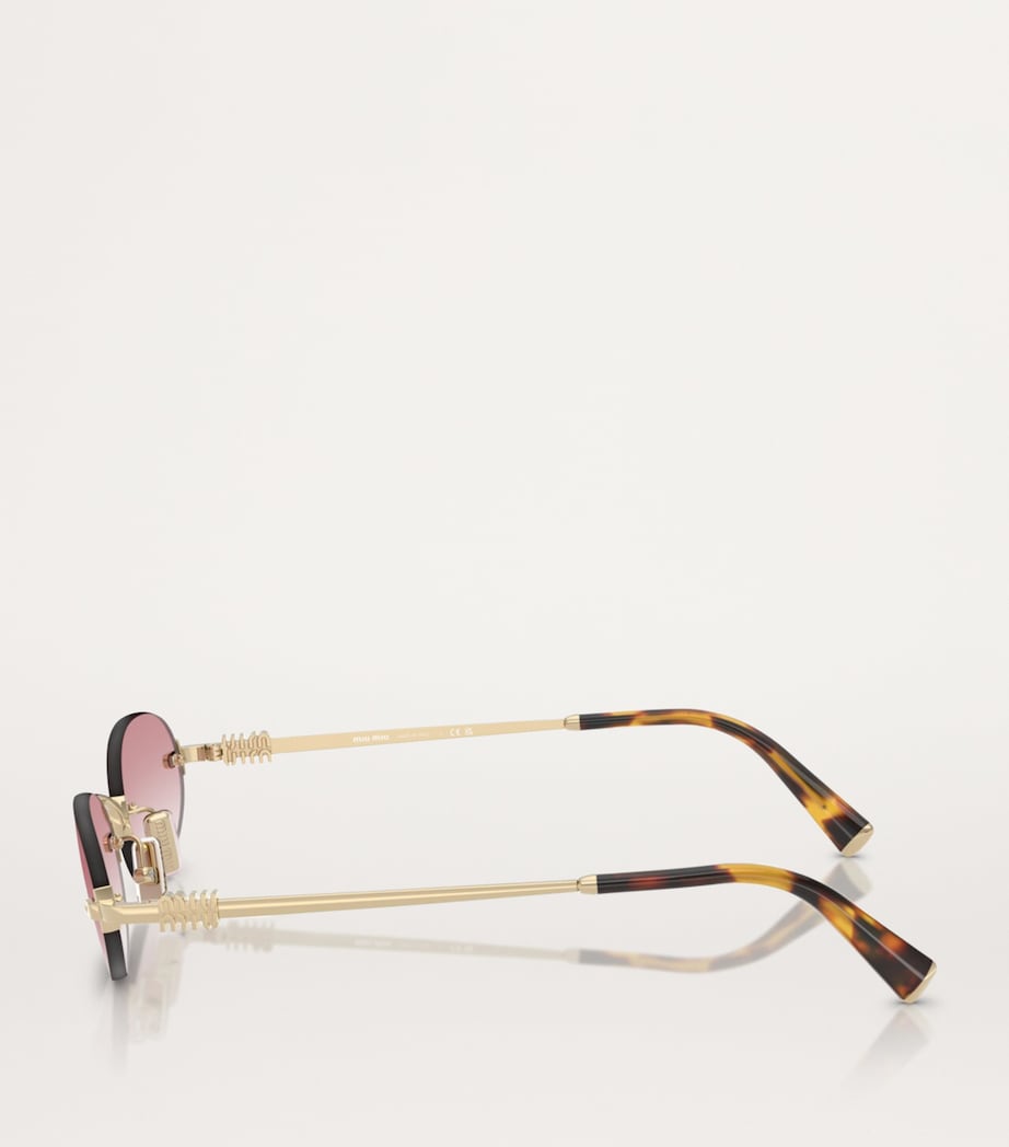 Metal Oval MUA54S Sunglasses ZVN70O Image 3