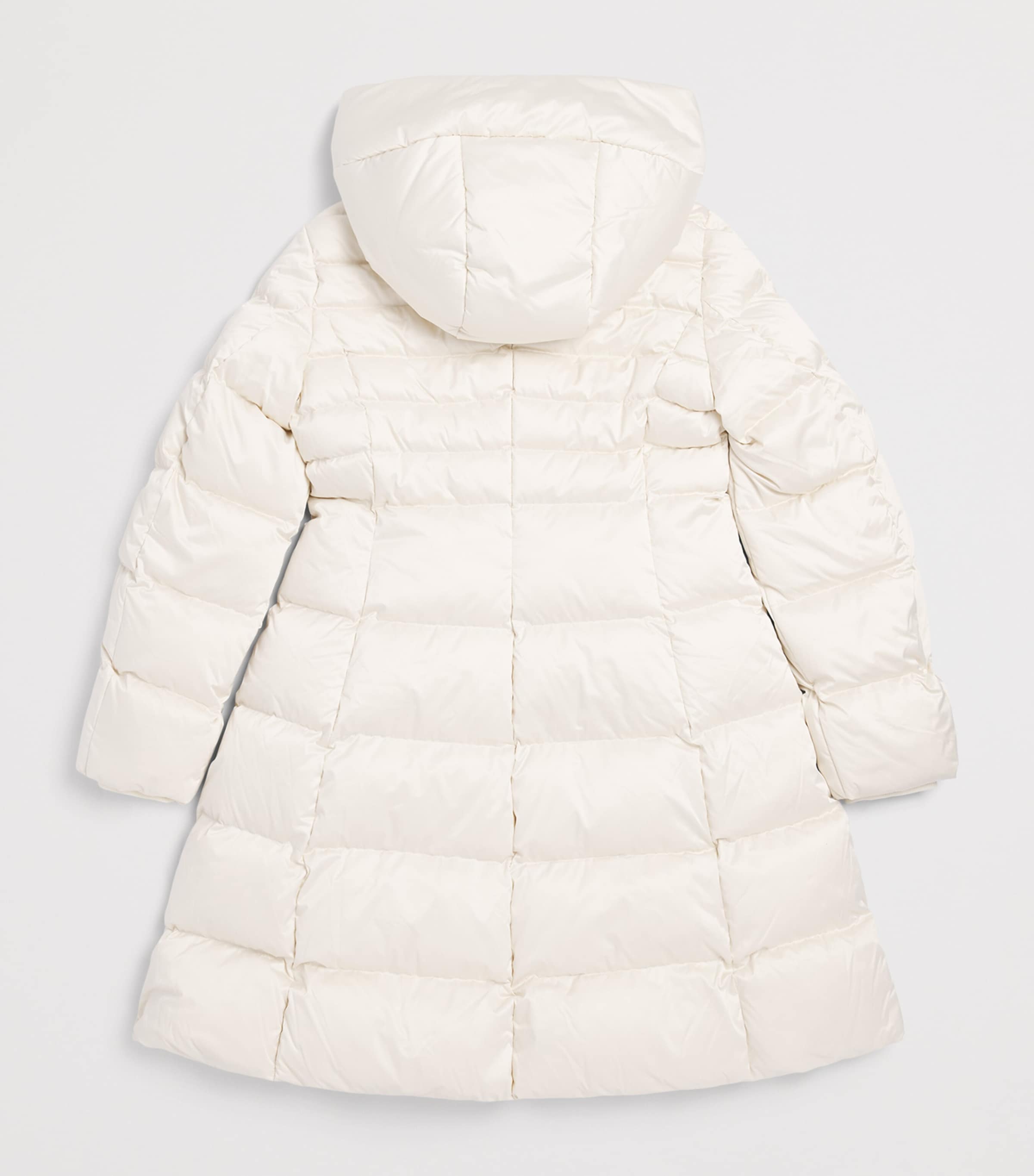 Monnalisa Quilted Down Puffer Jacket (7-12 Years) Gardenia Image 2