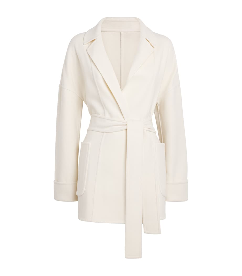 Wool Reversible Wrap Coat BIANCO E BIANCO Image 1