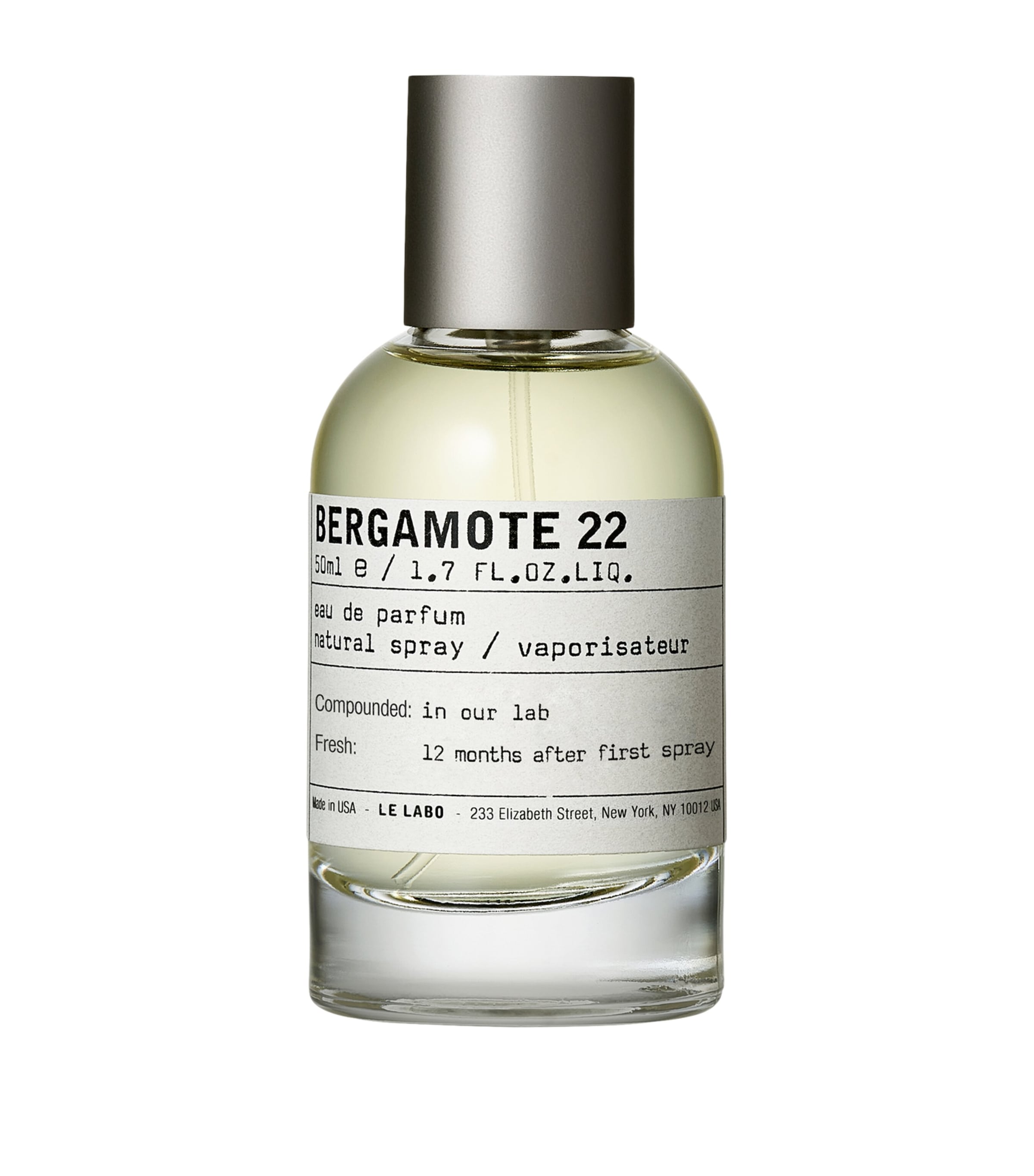 Le Labo Bergamote 22 Eau de Parfum (50ml) Image 1