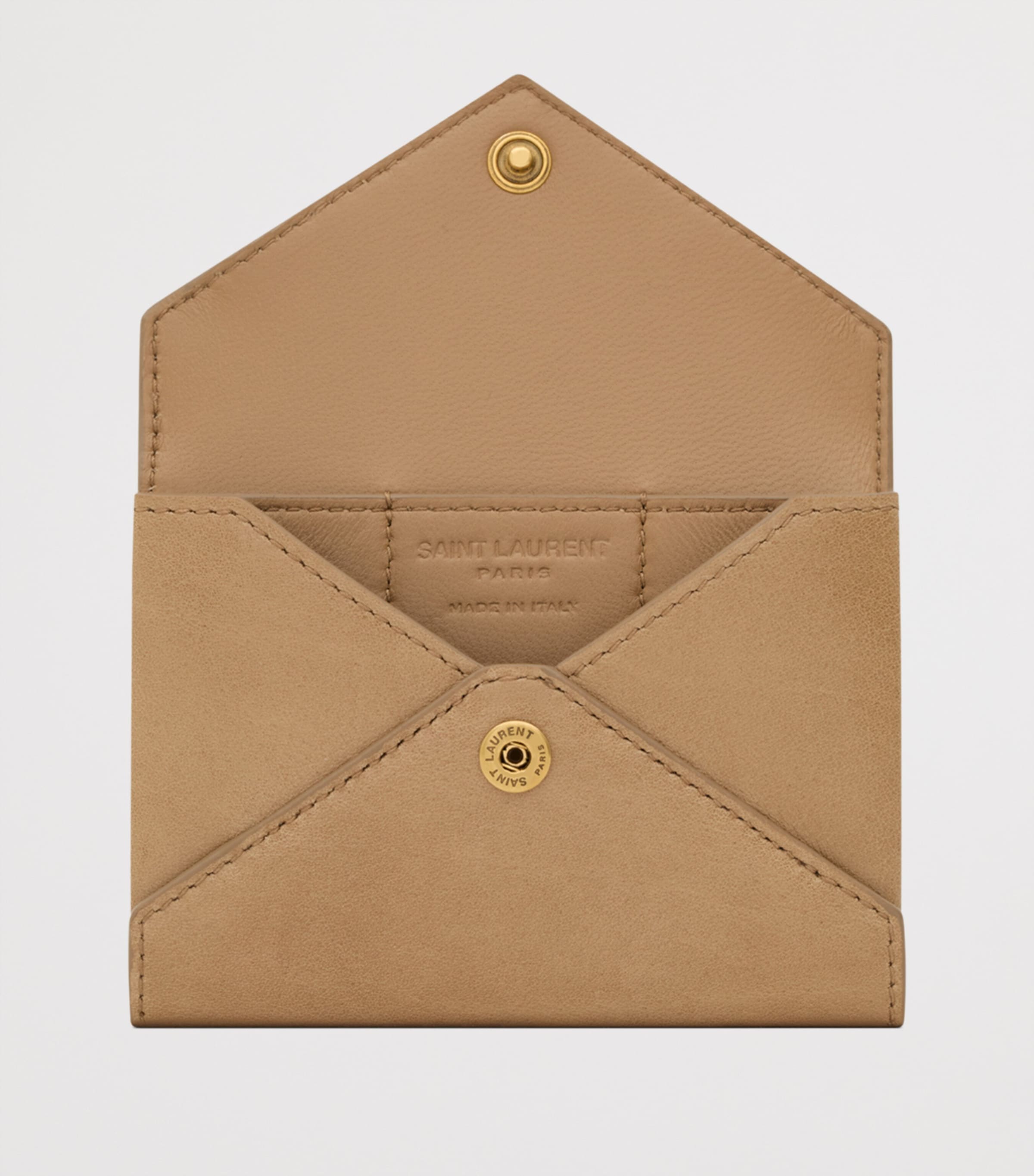 Leather Letter Flap Card Holder 2357 Image 4