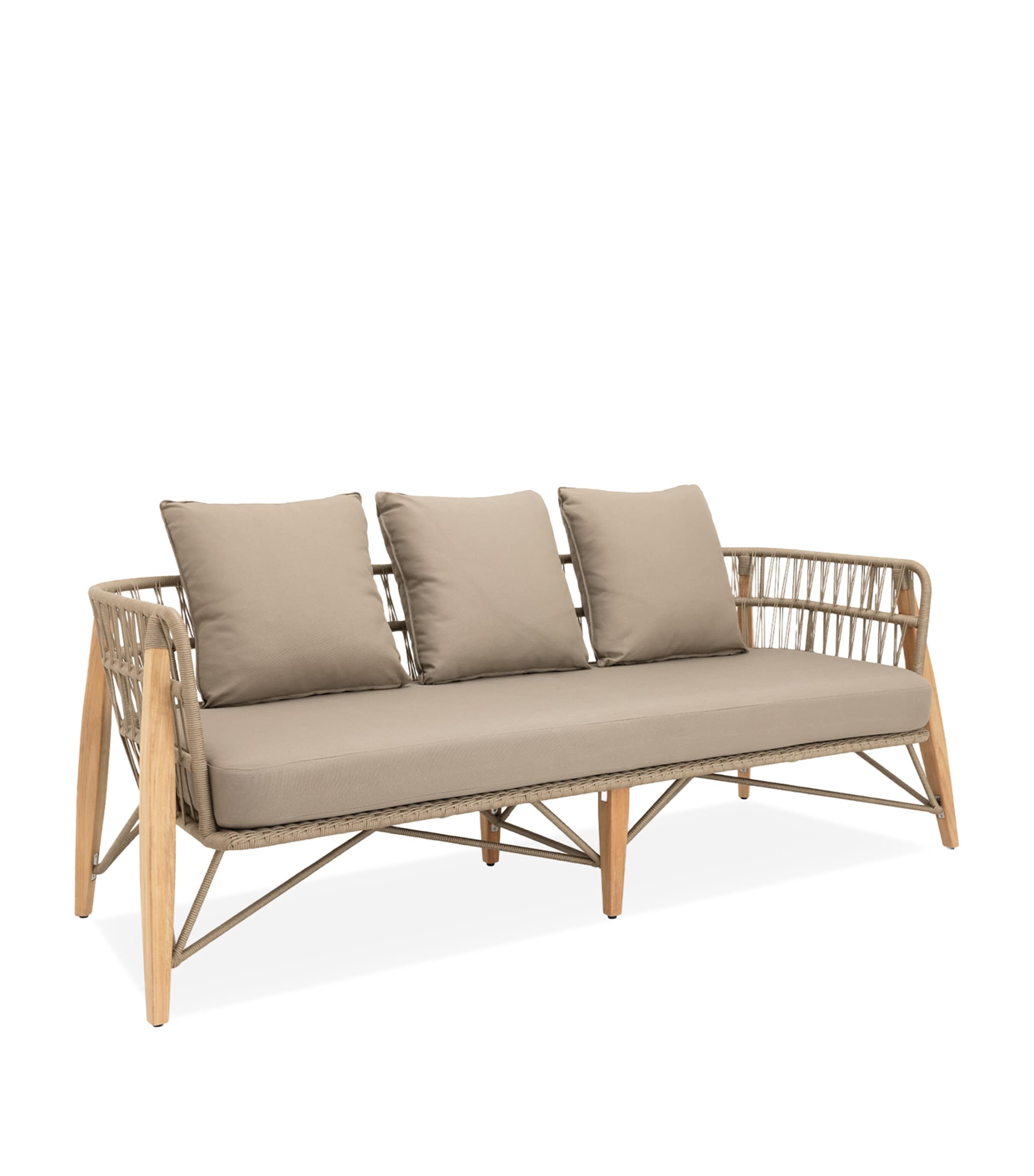 Pimlico Club Outdoor 3-Seater Sofa TAUPE Image 1