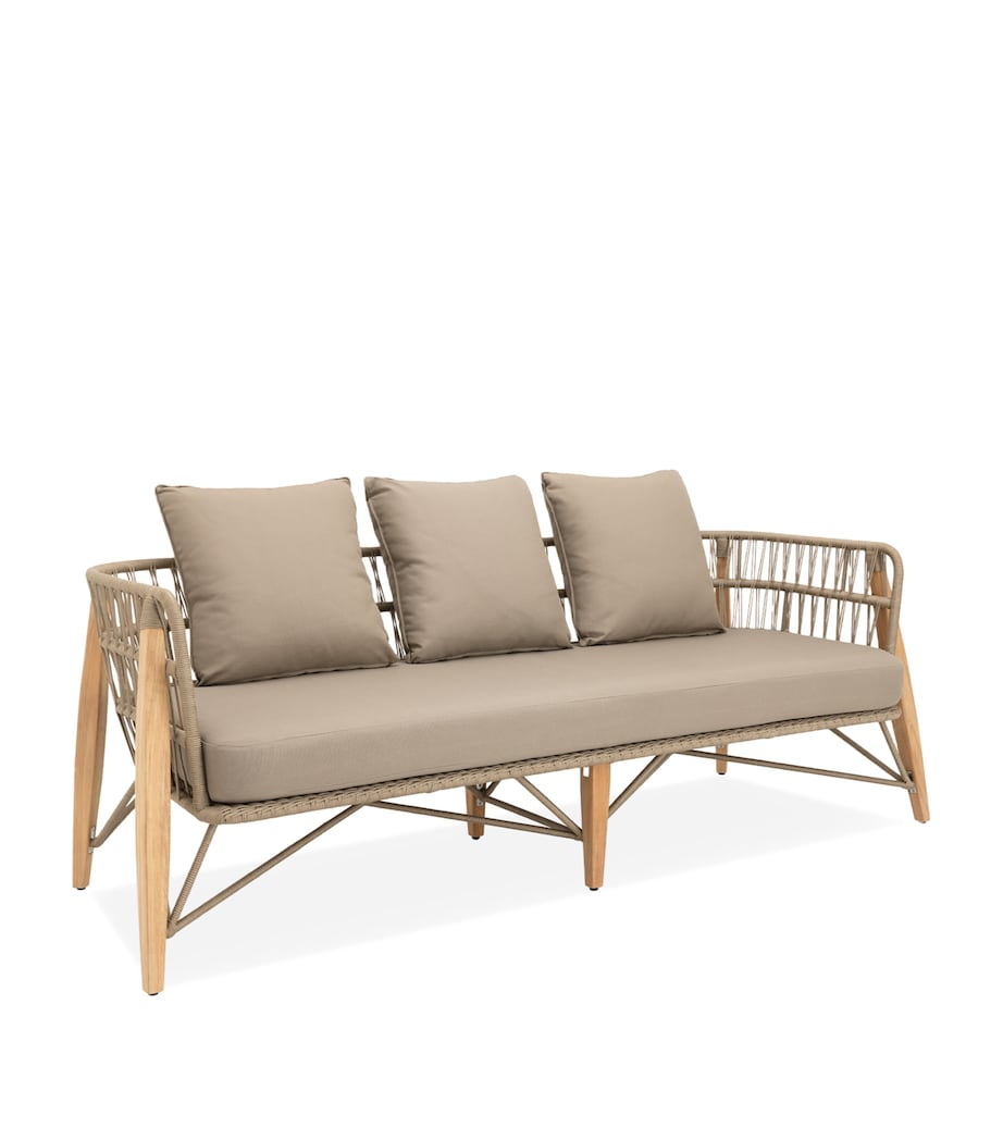 Pimlico Club Outdoor 3-Seater Sofa TAUPE Image 1