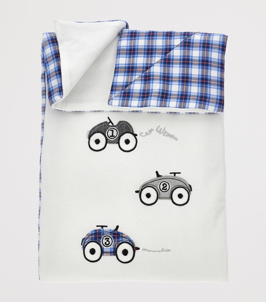 Cotton Tractor Blanket (75cm x 90cm) PANNA+RUBINO Image 1