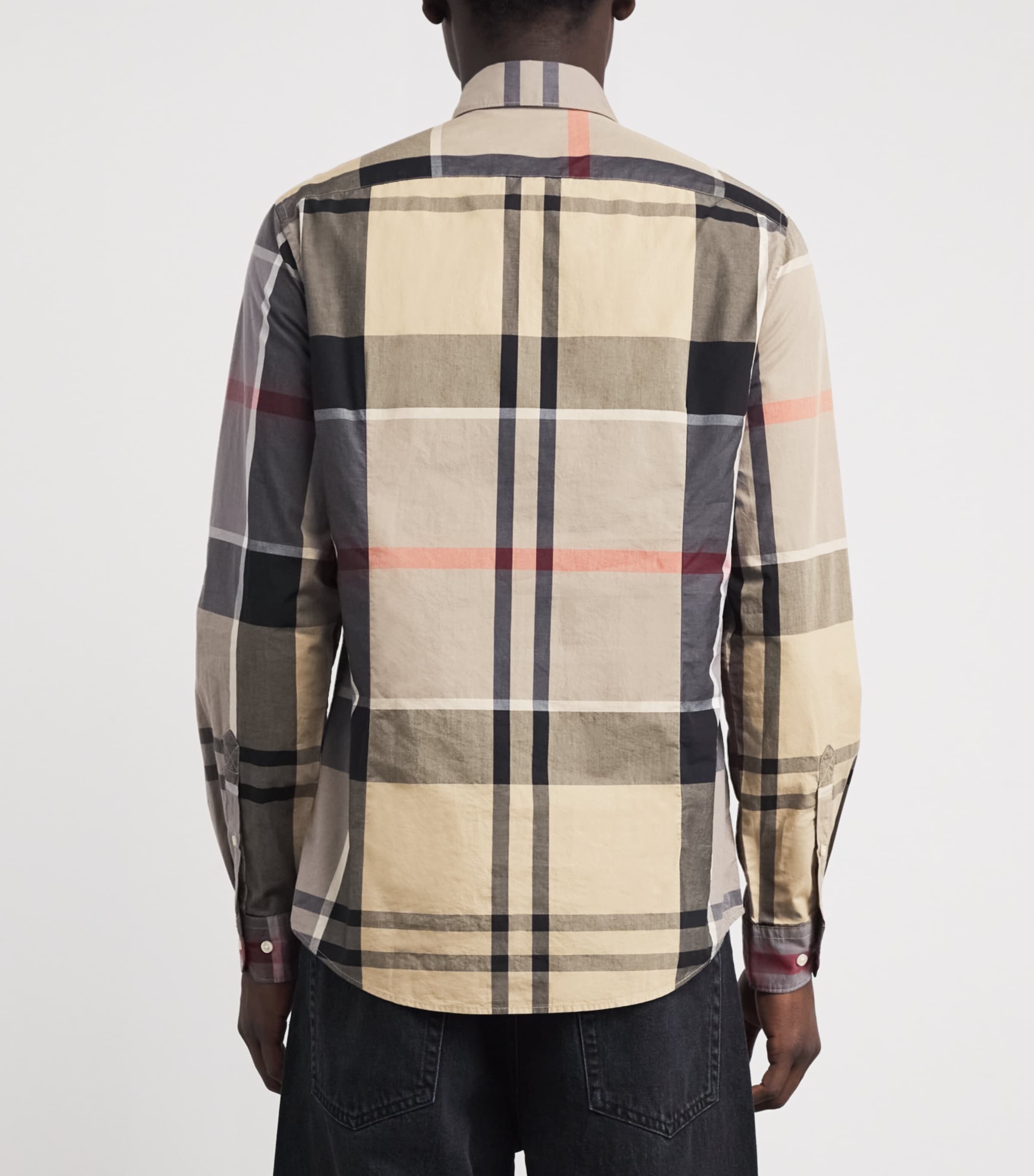 Cotton Harris Tailored Shirt DRESS TARTANTN31 Image 4