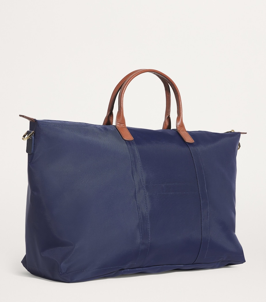 Nylon Overnight Tote Bag NAVY Image 3