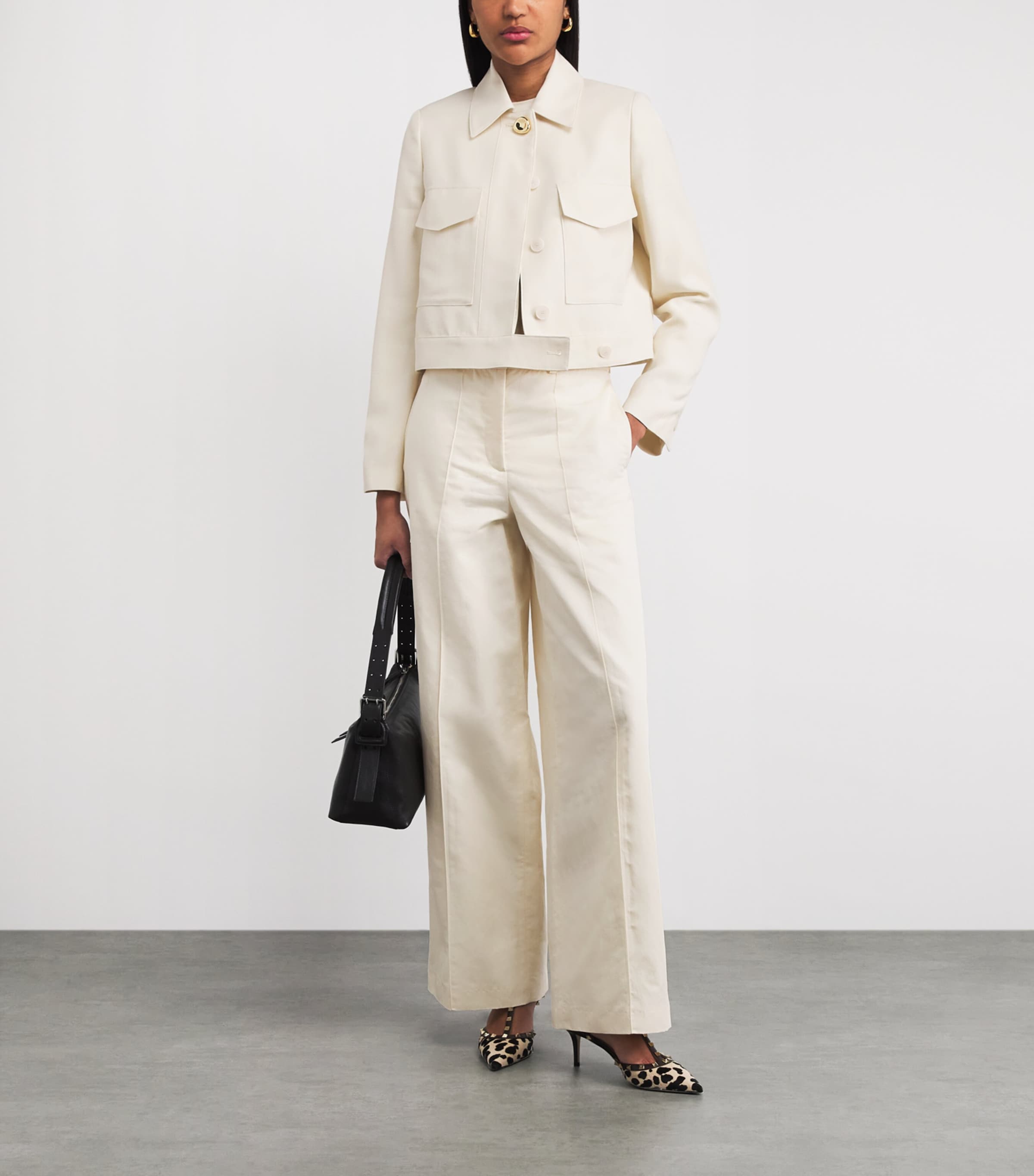 Renoir Cropped Jacket MARBLE Image 2