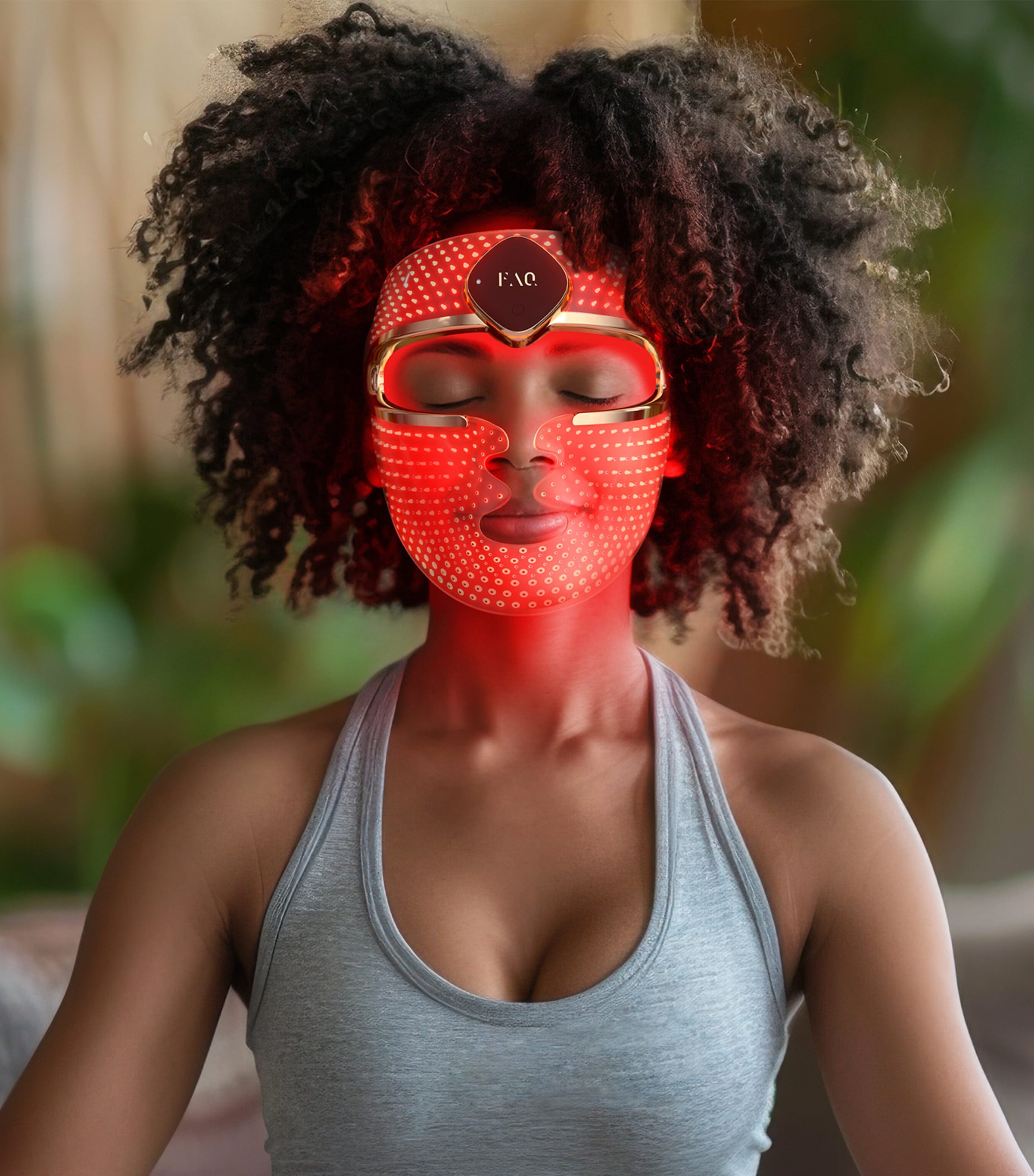 FAQ 202 Plus Anti-Ageing Silicone LED Mask NO COLOUR Image 2