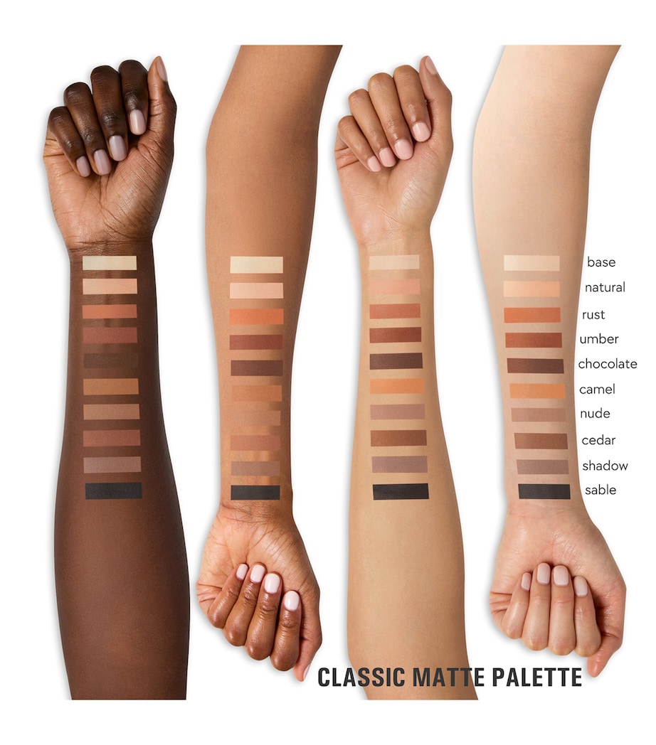 Classic Mattes Eyeshadow Palette NO COLOUR Image 4