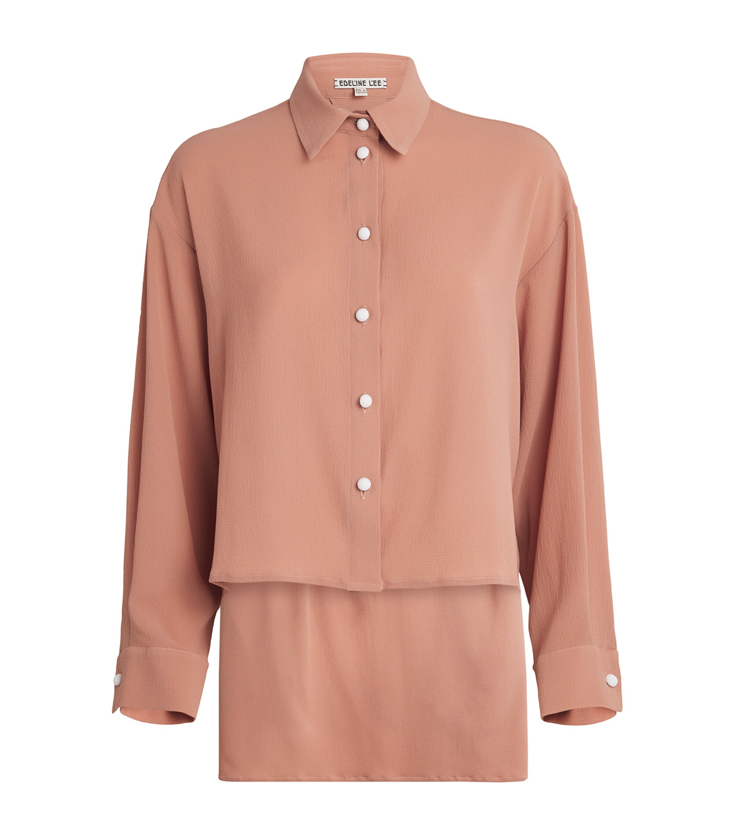Edeline Lee Womens Georgette Jasmine Shirt Dus Image 1