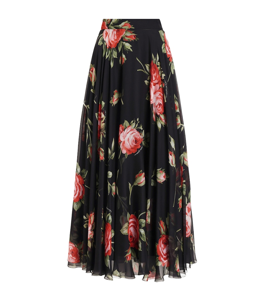 Floral Maxi Skirt HN5ZN-BOUQ Image 1