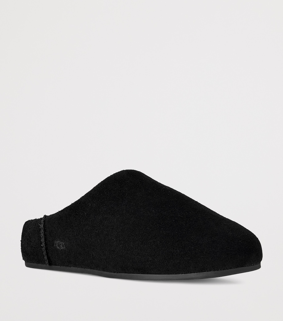 Suede Elea Slippers BLACK Image 2