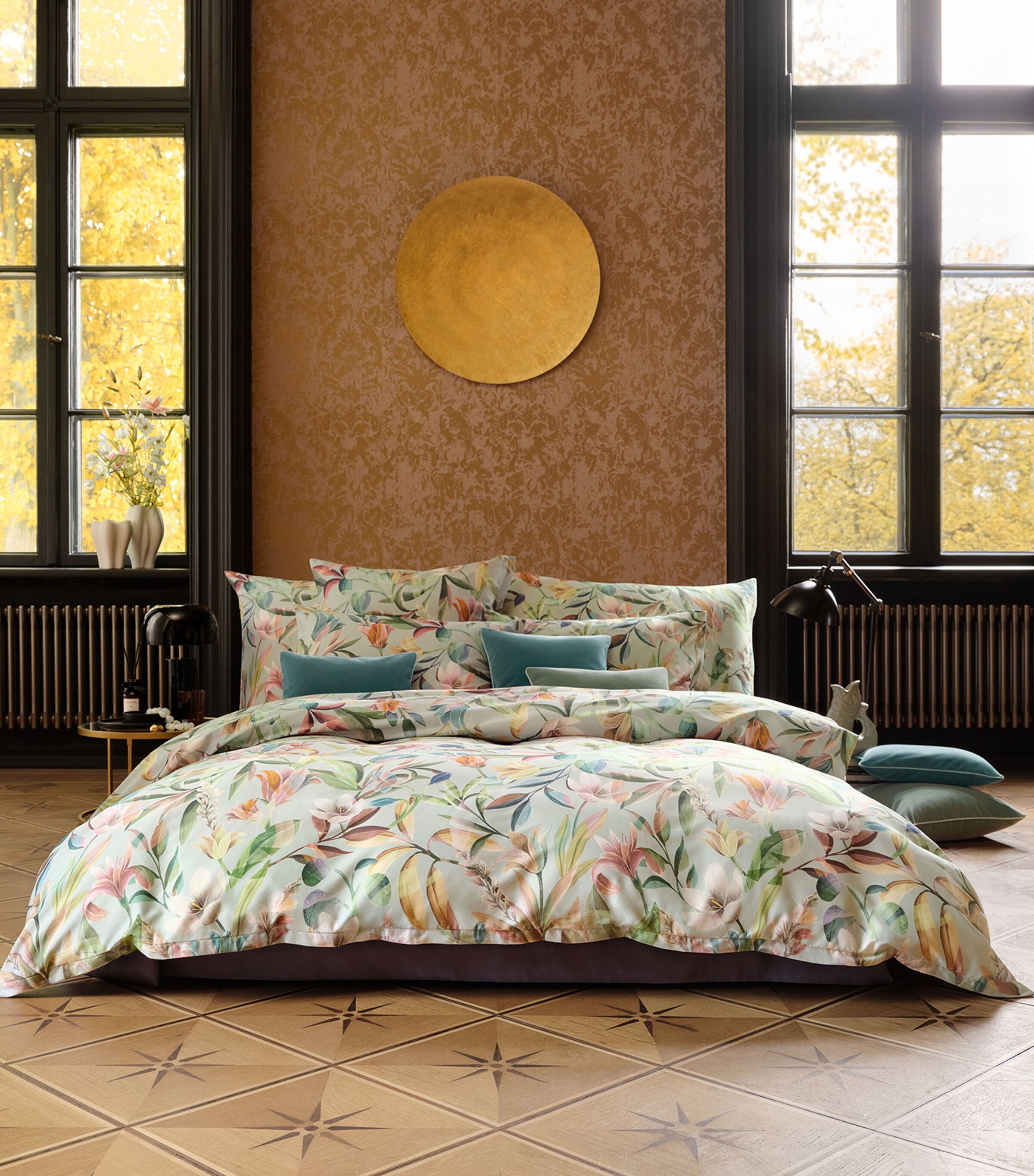 Schlossberg Adele Oxford Pillowcase (50cm x 75cm) Vert Image 2